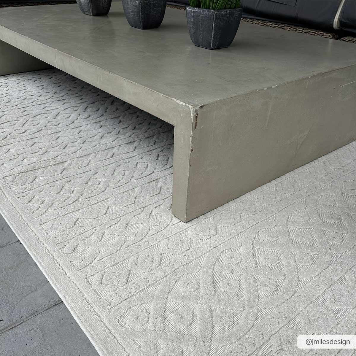 Maribyrnong 3D Outdoor Area Rug - Image 4