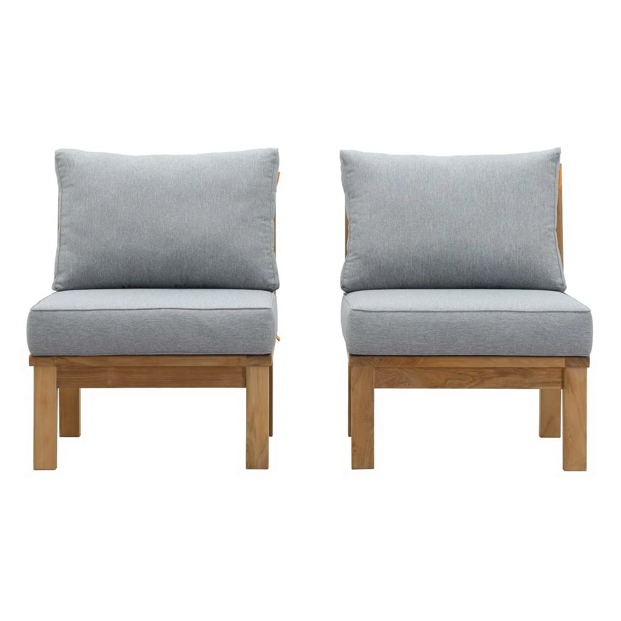 Marina 2 Piece Outdoor Patio Teak Set by Modway