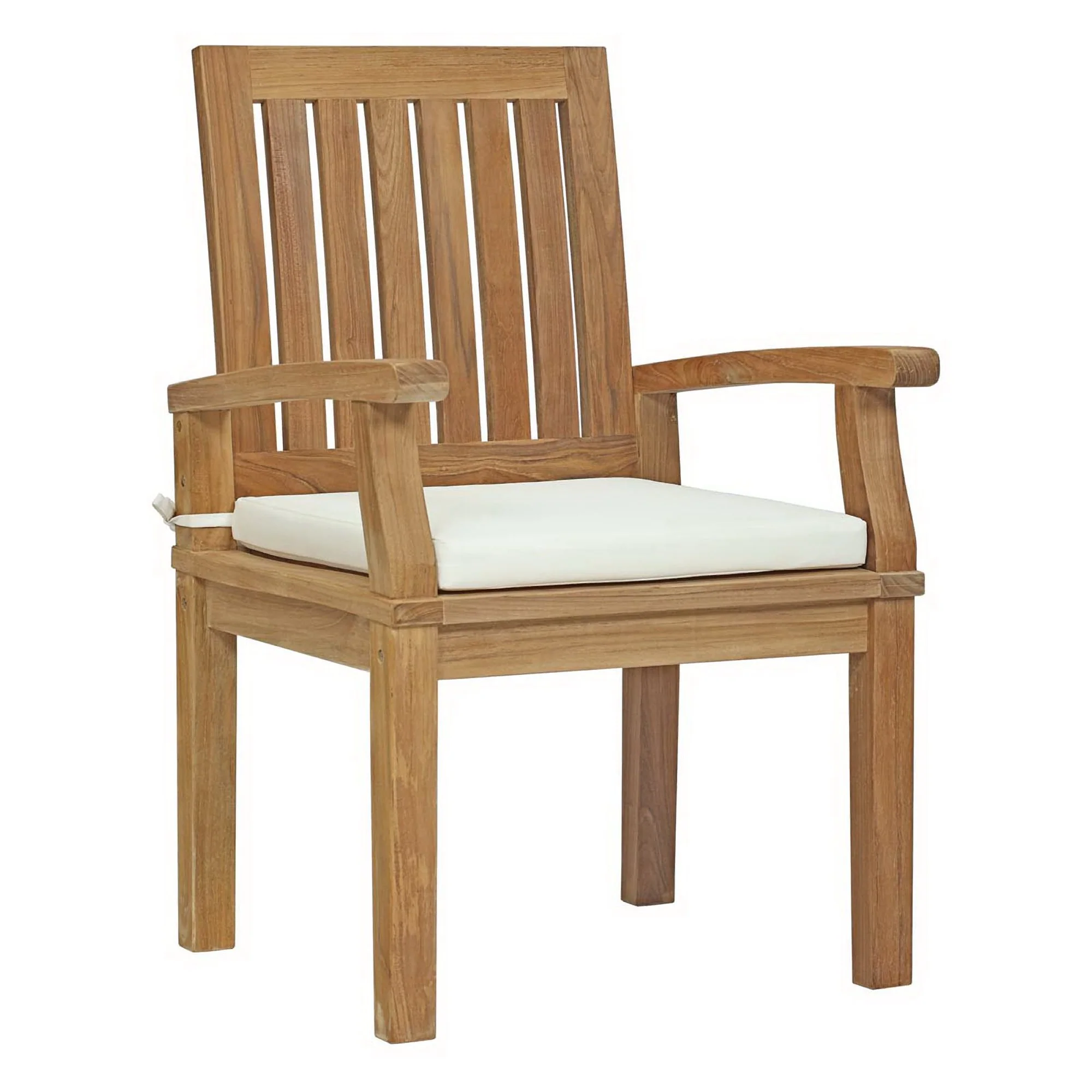 Marina 7 Piece Outdoor Patio Teak Dining Set by Modway - Image 2