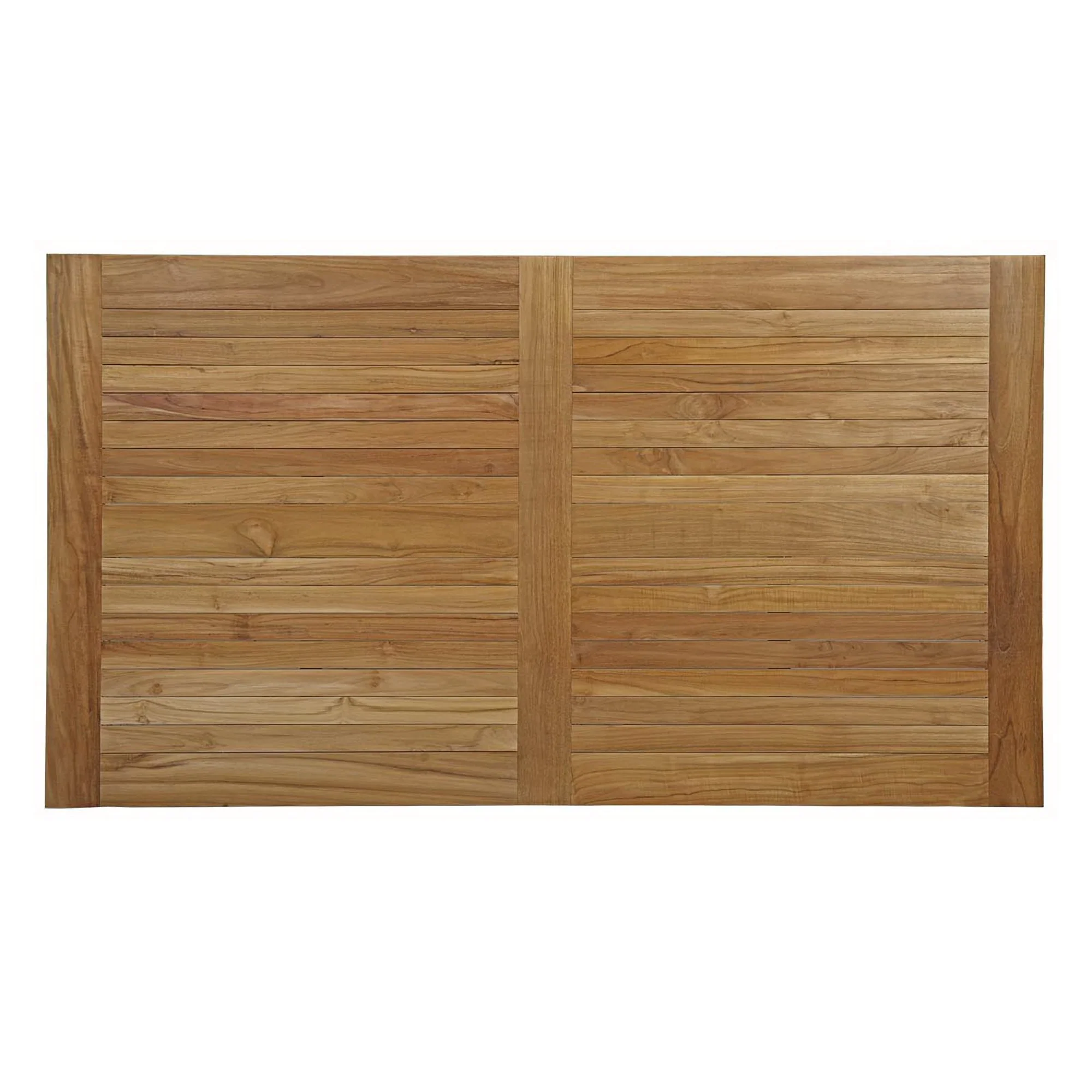 Marina 72" Outdoor Patio Teak Dining Table by Modway - Image 3