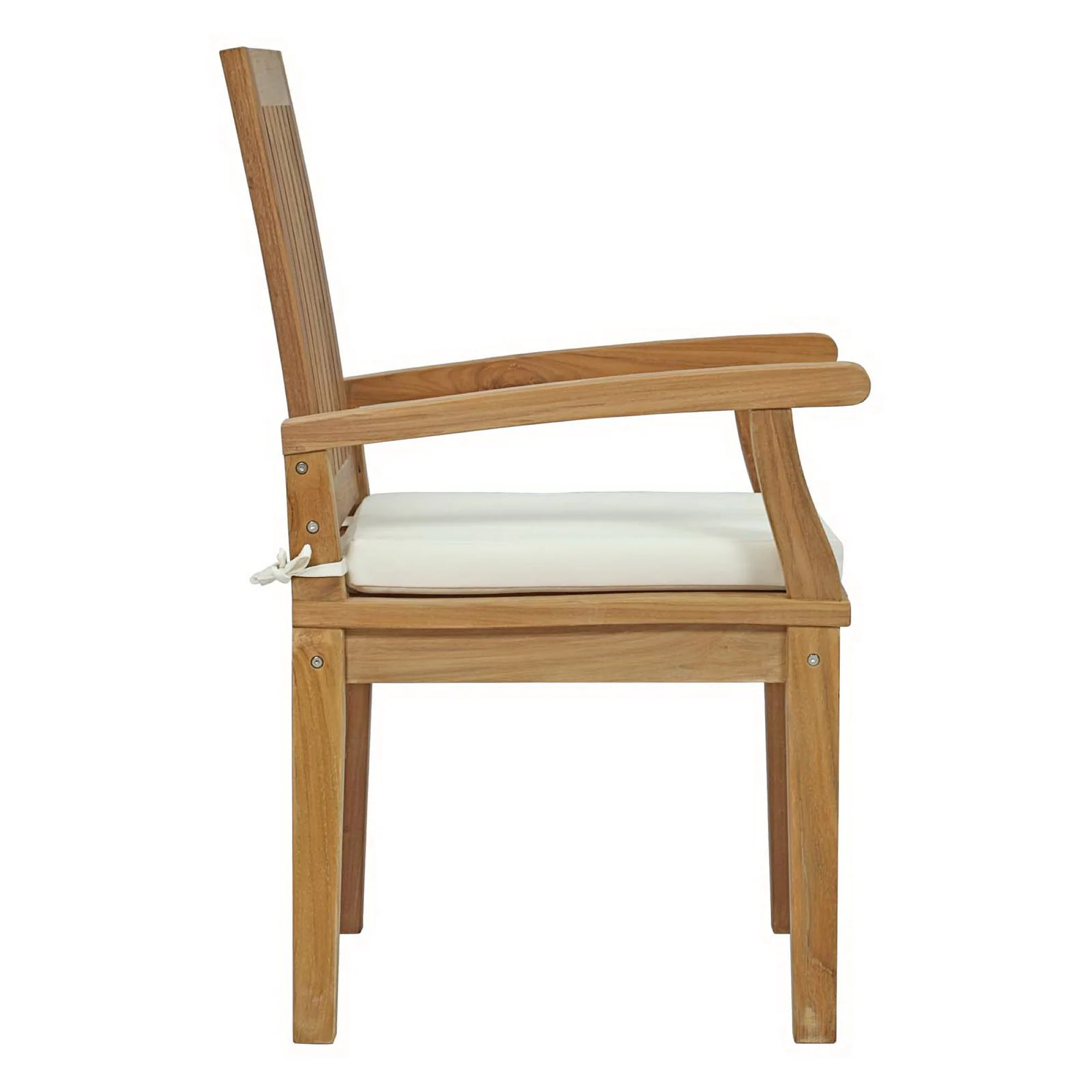 Marina Outdoor Patio Teak Dining Chair by Modway - Image 2