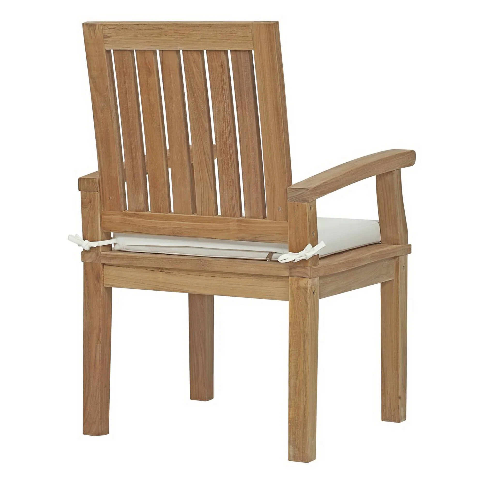 Marina Outdoor Patio Teak Dining Chair by Modway - Image 3