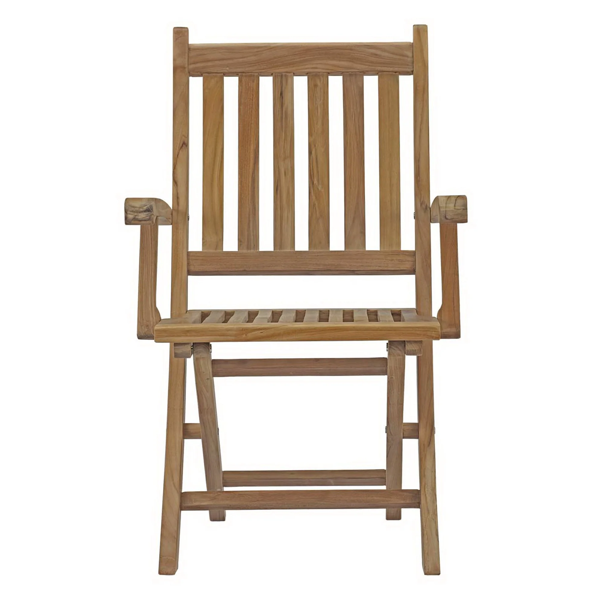 Marina Outdoor Patio Teak Folding Chair by Modway - Image 4