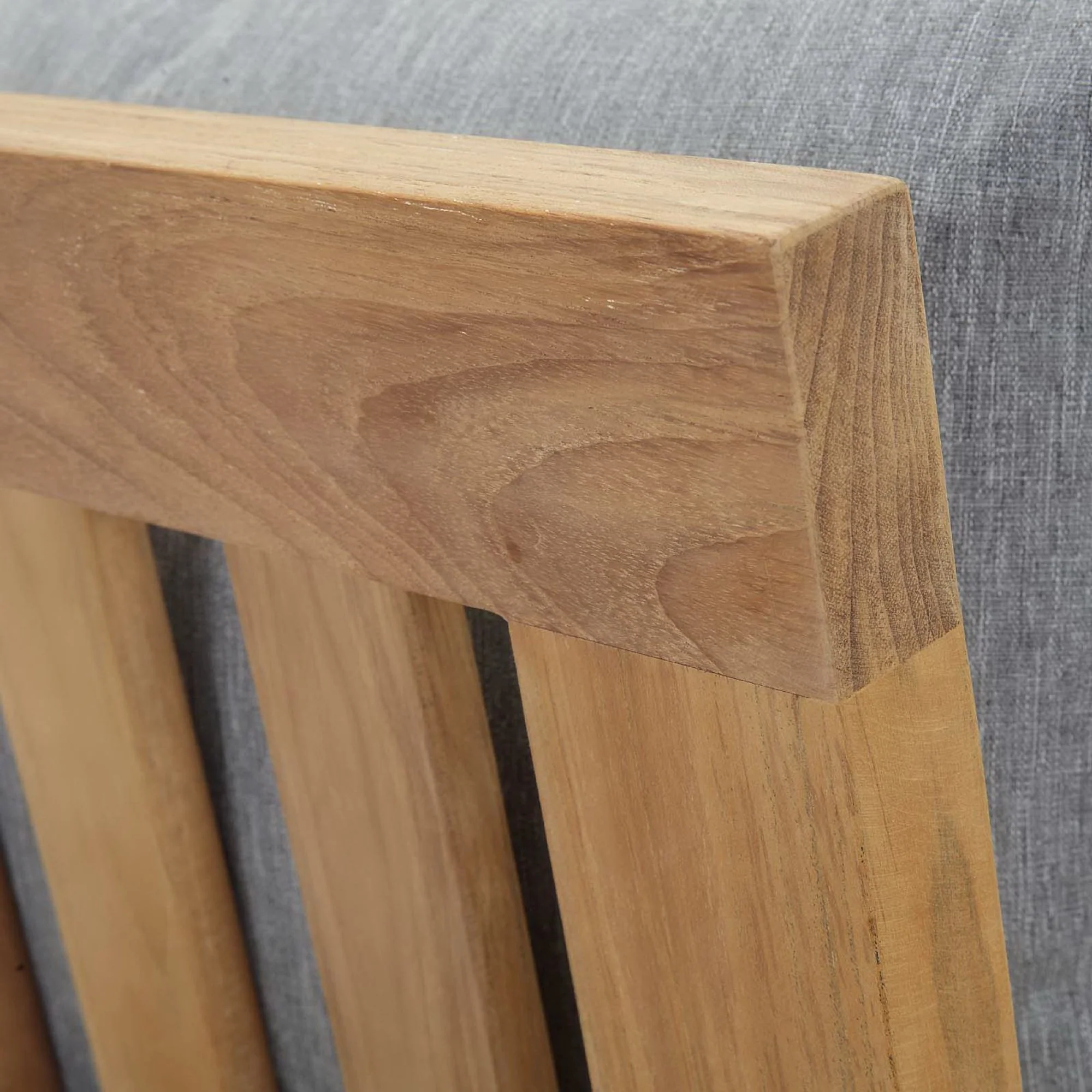 Marina Outdoor Patio Teak Left-Facing Sofa by Modway - Image 8