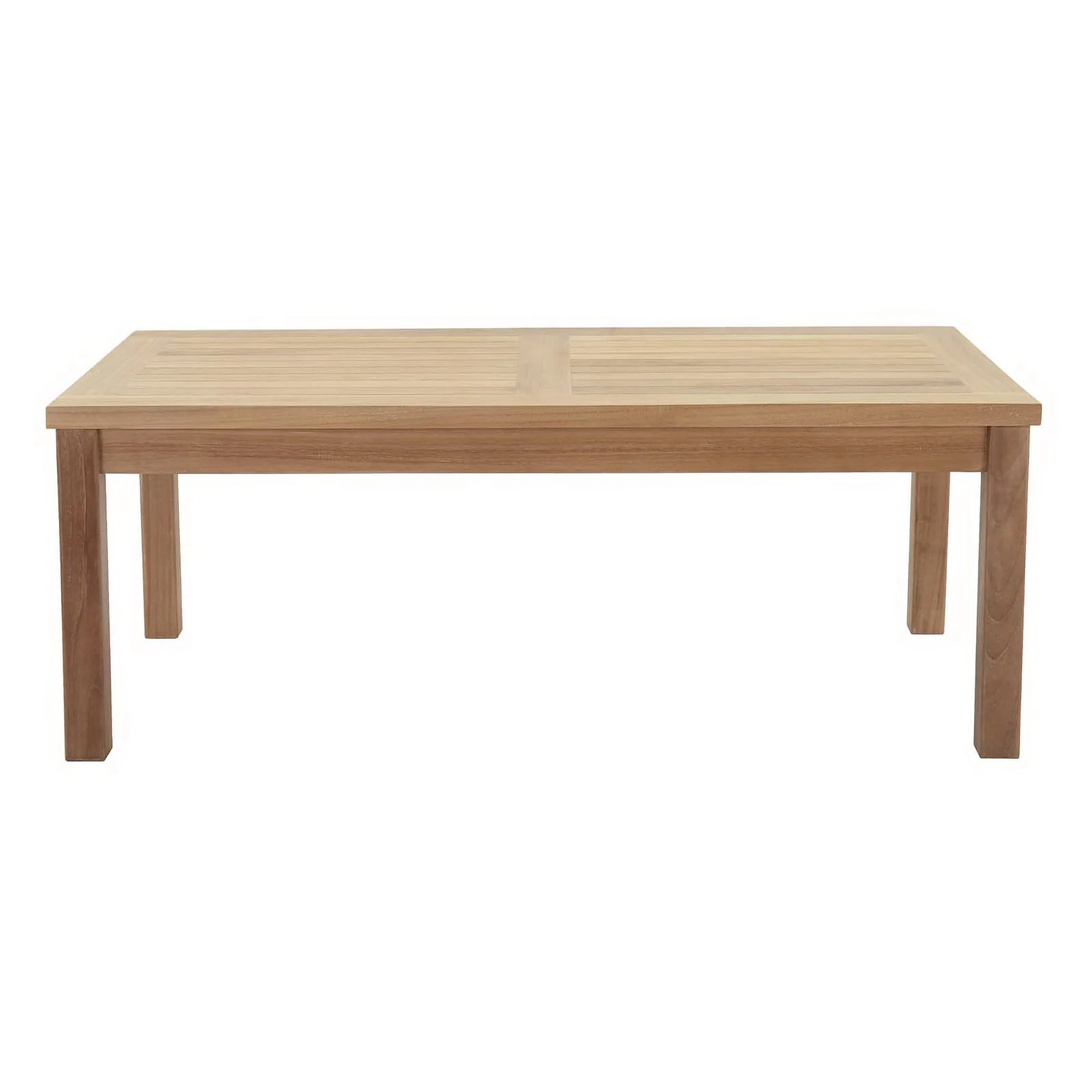 Marina Outdoor Patio Teak Rectangle Coffee Table by Modway - Image 2