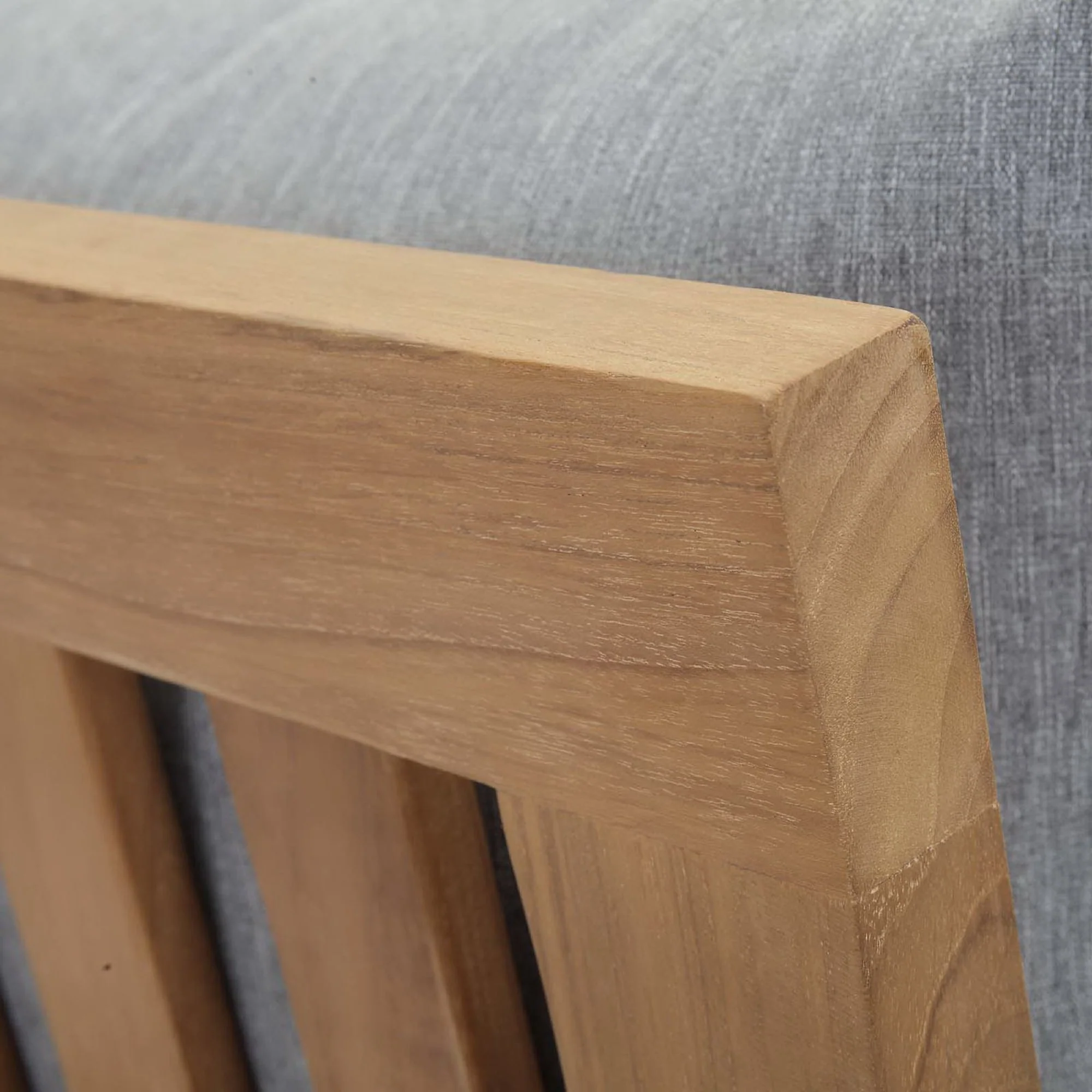 Marina Outdoor Patio Teak Right-Facing Sofa by Modway - Image 8