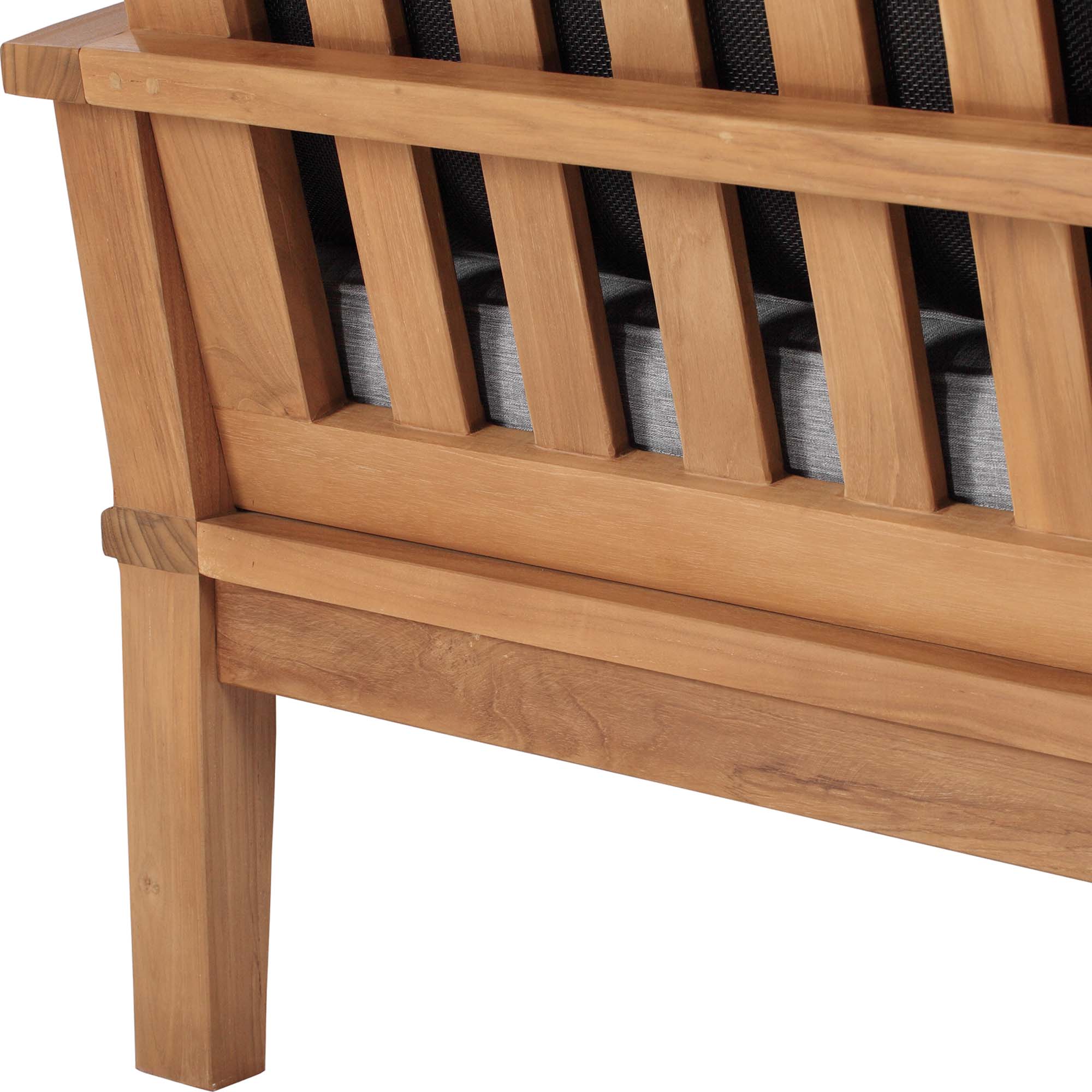 Marina Outdoor Patio Teak Sofa by Modway - Image 11