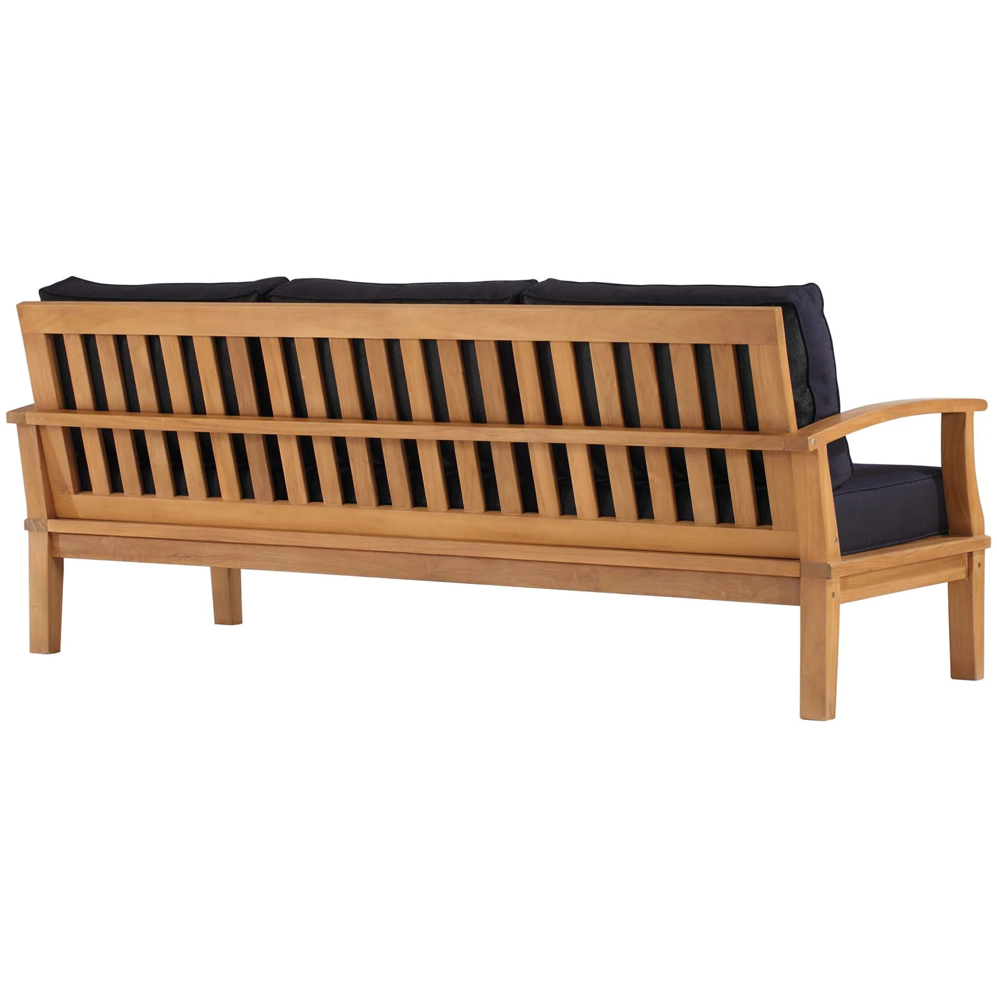 Marina Outdoor Patio Teak Sofa by Modway - Image 14