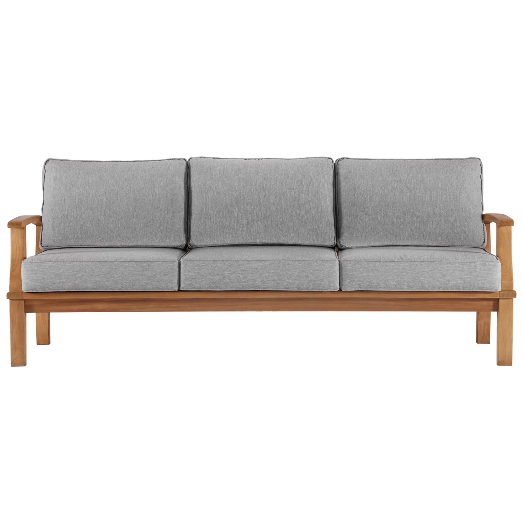 Marina Outdoor Patio Teak Sofa by Modway - Image 15