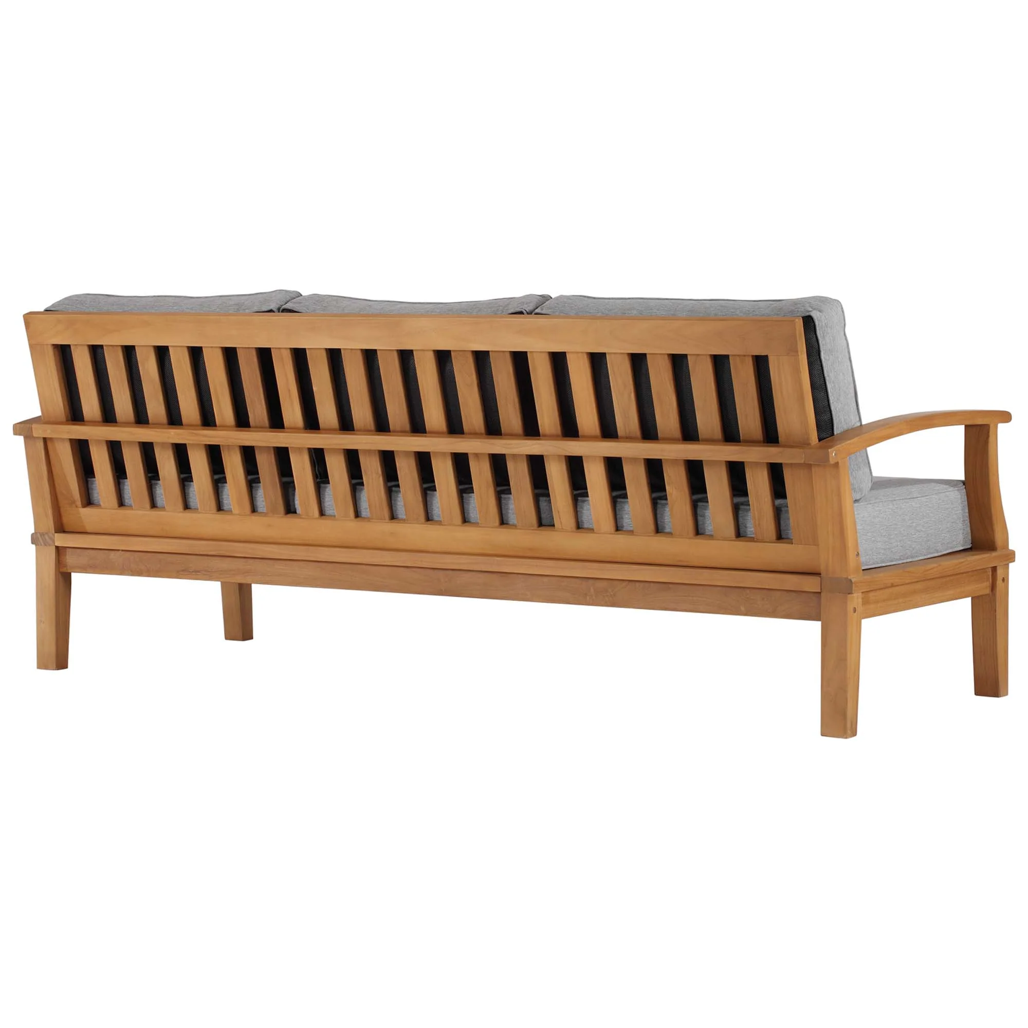 Marina Outdoor Patio Teak Sofa by Modway - Image 17