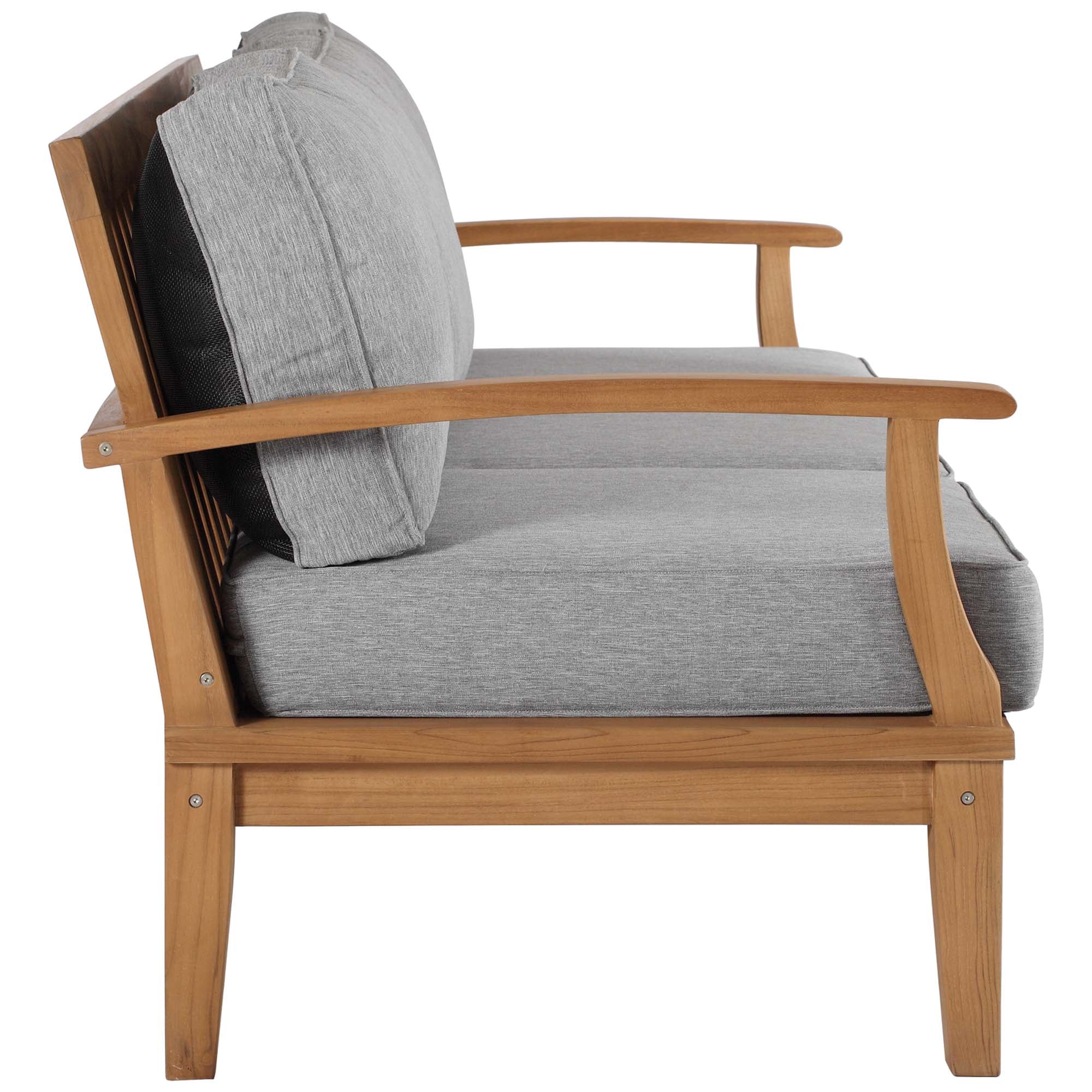 Marina Outdoor Patio Teak Sofa by Modway - Image 19