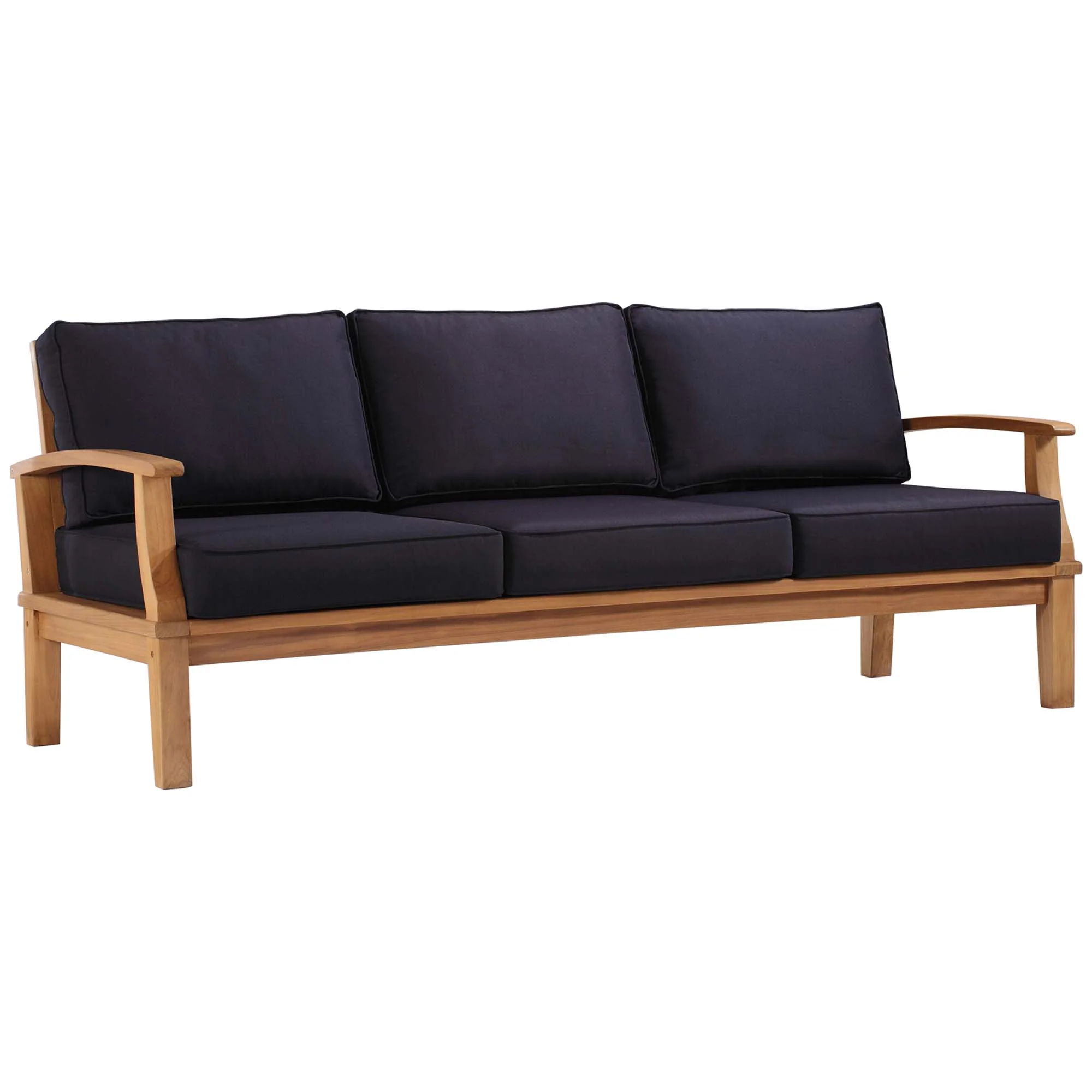 Marina Outdoor Patio Teak Sofa by Modway - Image 20