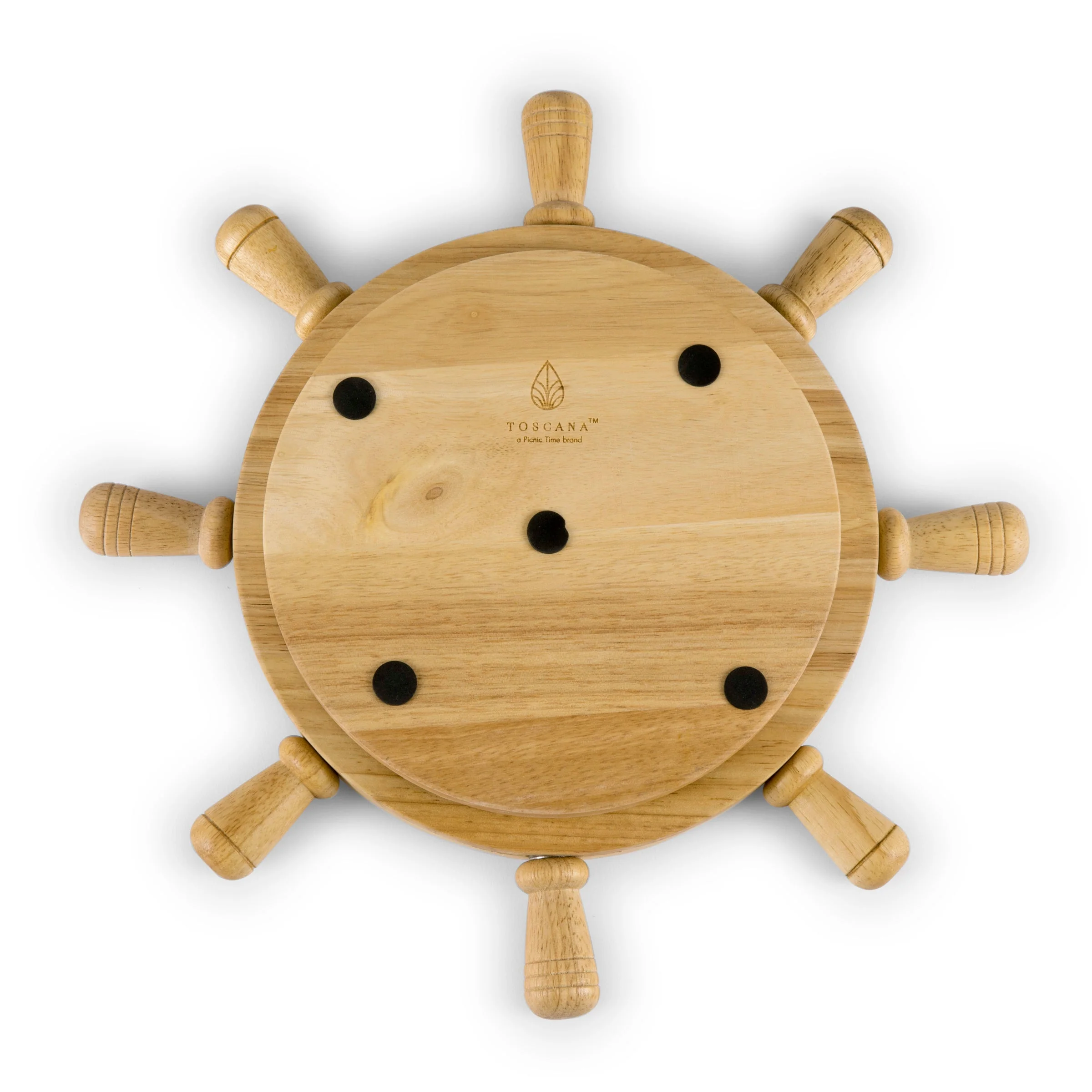 Mariner Lazy Susan Cheese Cutting Board & Tools Set - Image 12