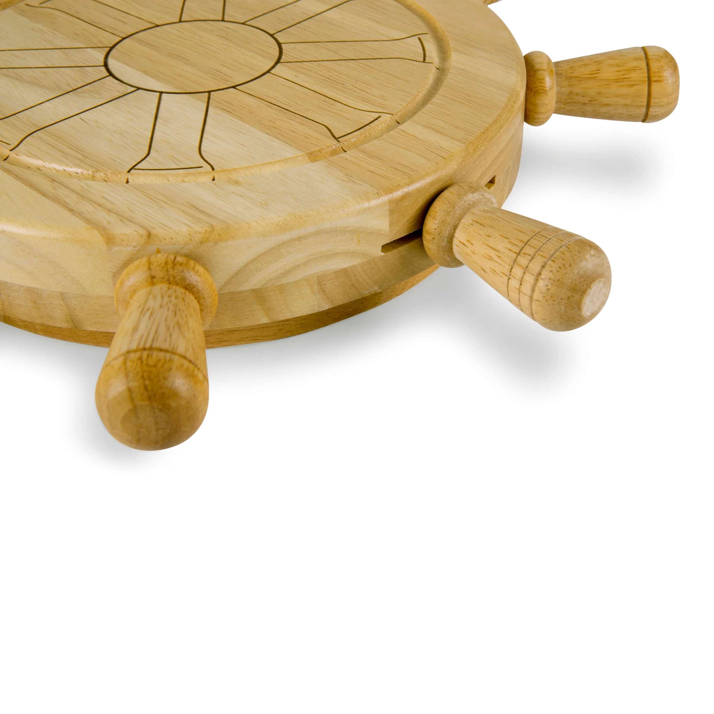 Mariner Lazy Susan Cheese Cutting Board & Tools Set - Image 13