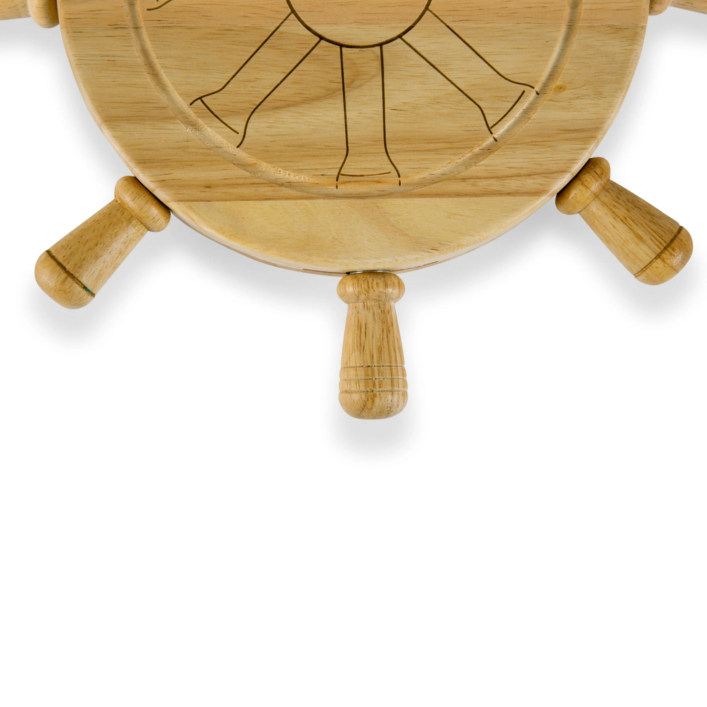Mariner Lazy Susan Cheese Cutting Board & Tools Set - Image 9