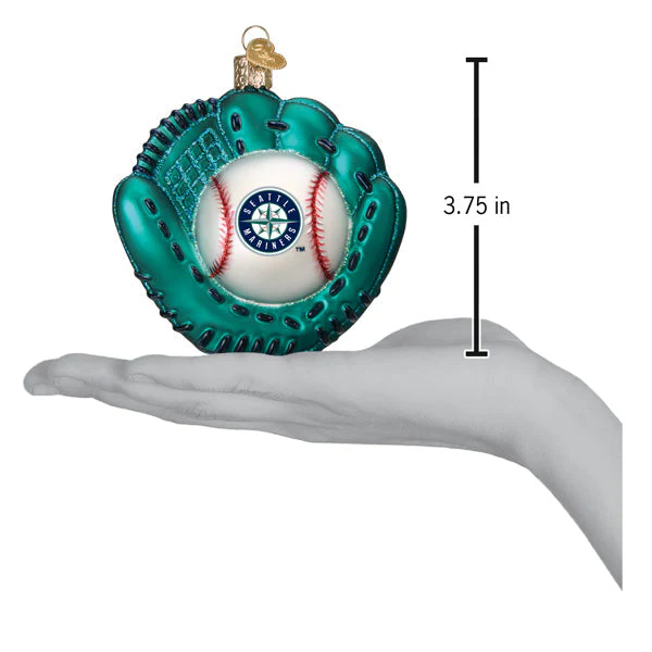 Mariners Baseball Mitt Ornament - Image 5