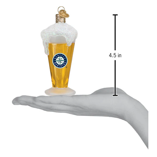 Mariners Glass of Beer Ornament 4.5x2.25 Inch by Old World Christmas - Image 4
