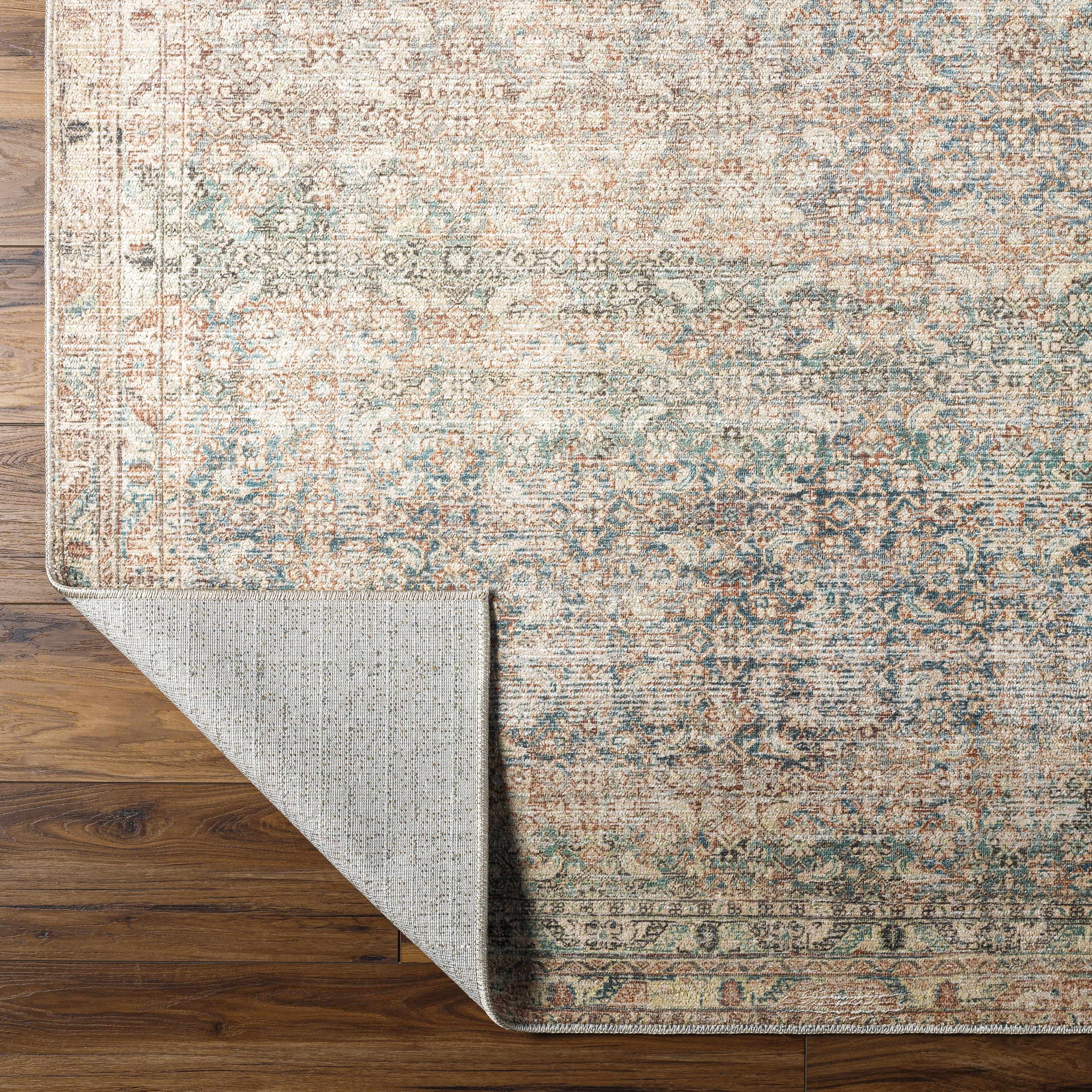 Marlene Damask Beige & Green Area Rug - Becki Owens x Livabliss - Image 10