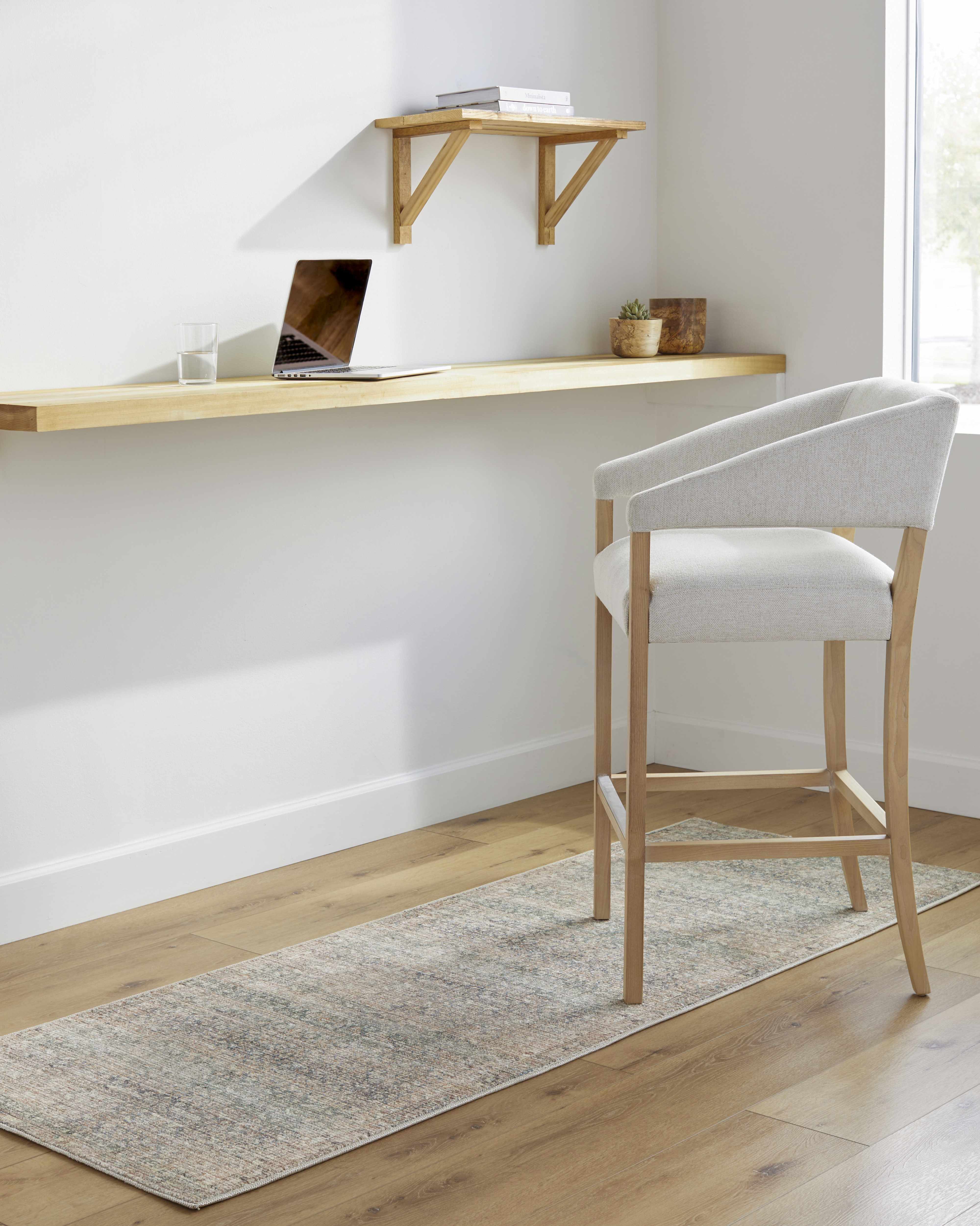 Marlene Damask Beige & Green Area Rug - Becki Owens x Livabliss - Image 13