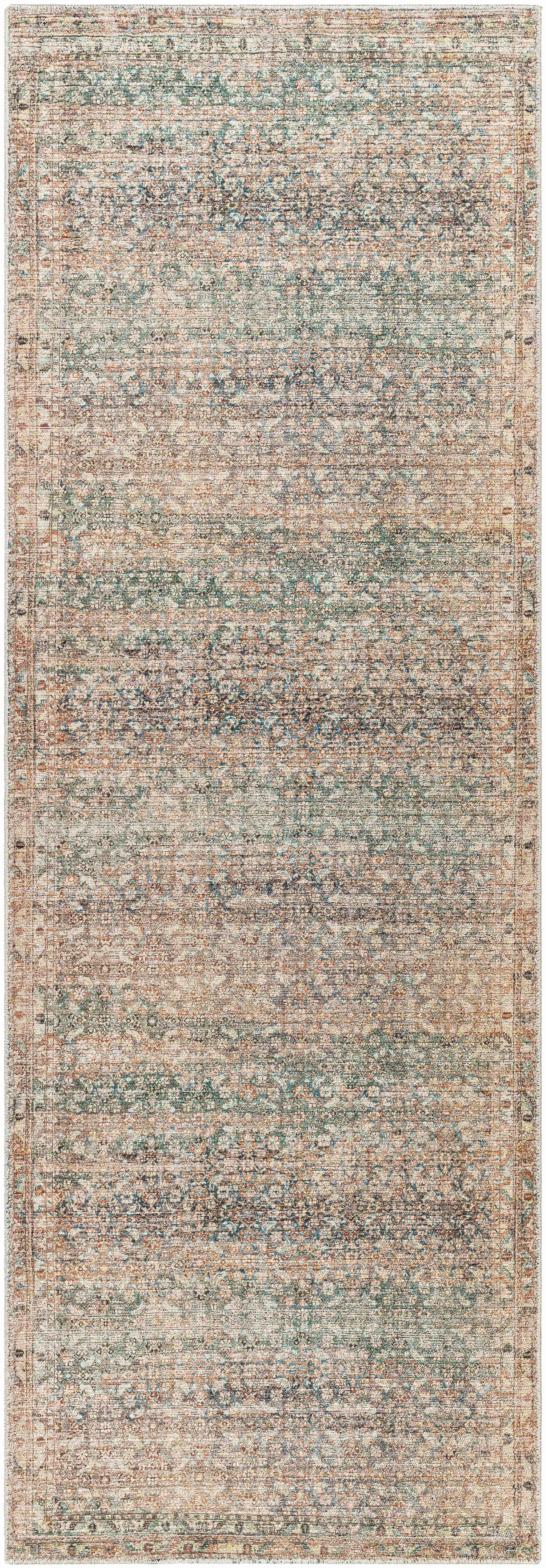 Marlene Damask Beige & Green Area Rug - Becki Owens x Livabliss - Image 6