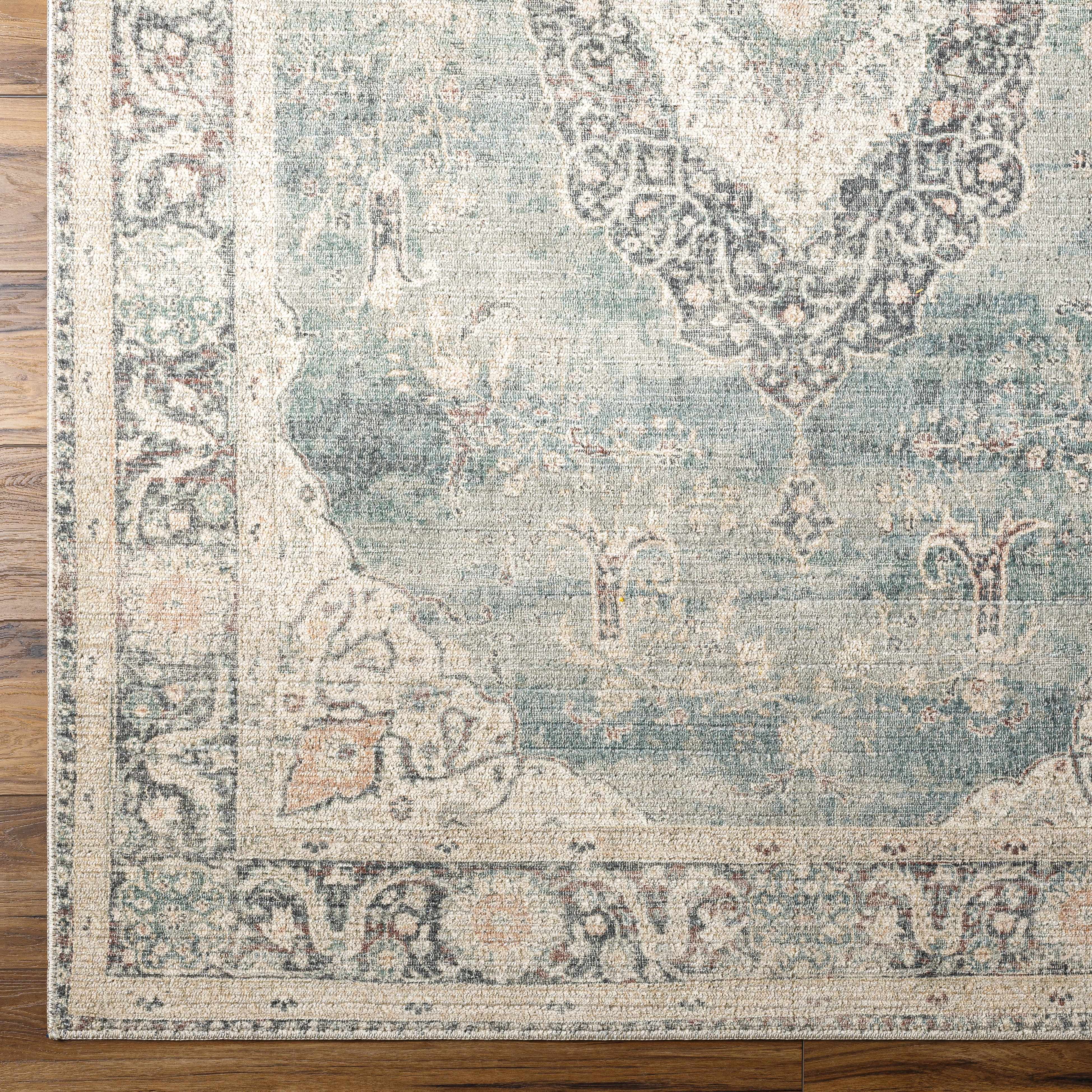 Marlene Medallion Blue Area Rug - Becki Owens x Livabliss - Image 10