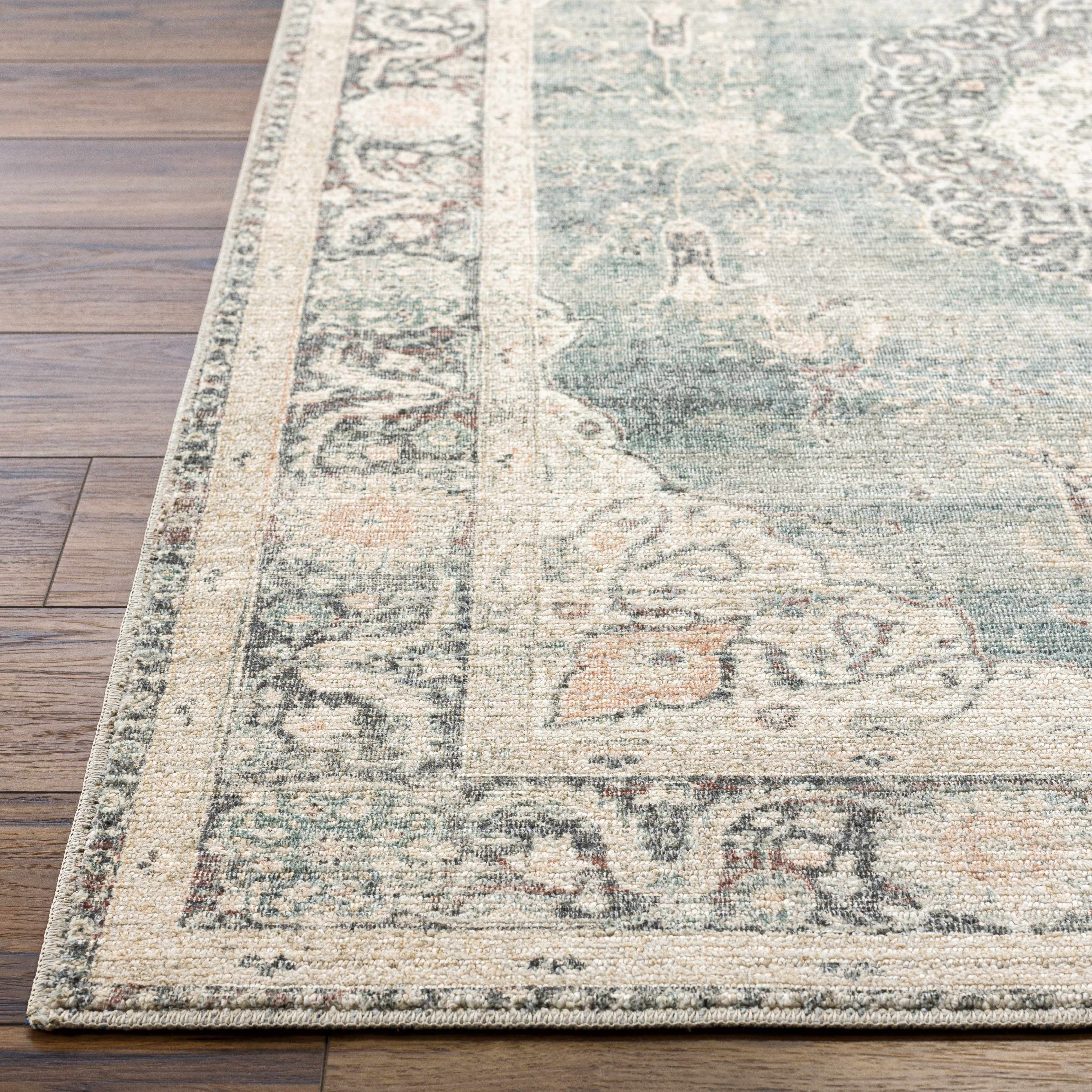 Marlene Medallion Blue Area Rug - Becki Owens x Livabliss - Image 5