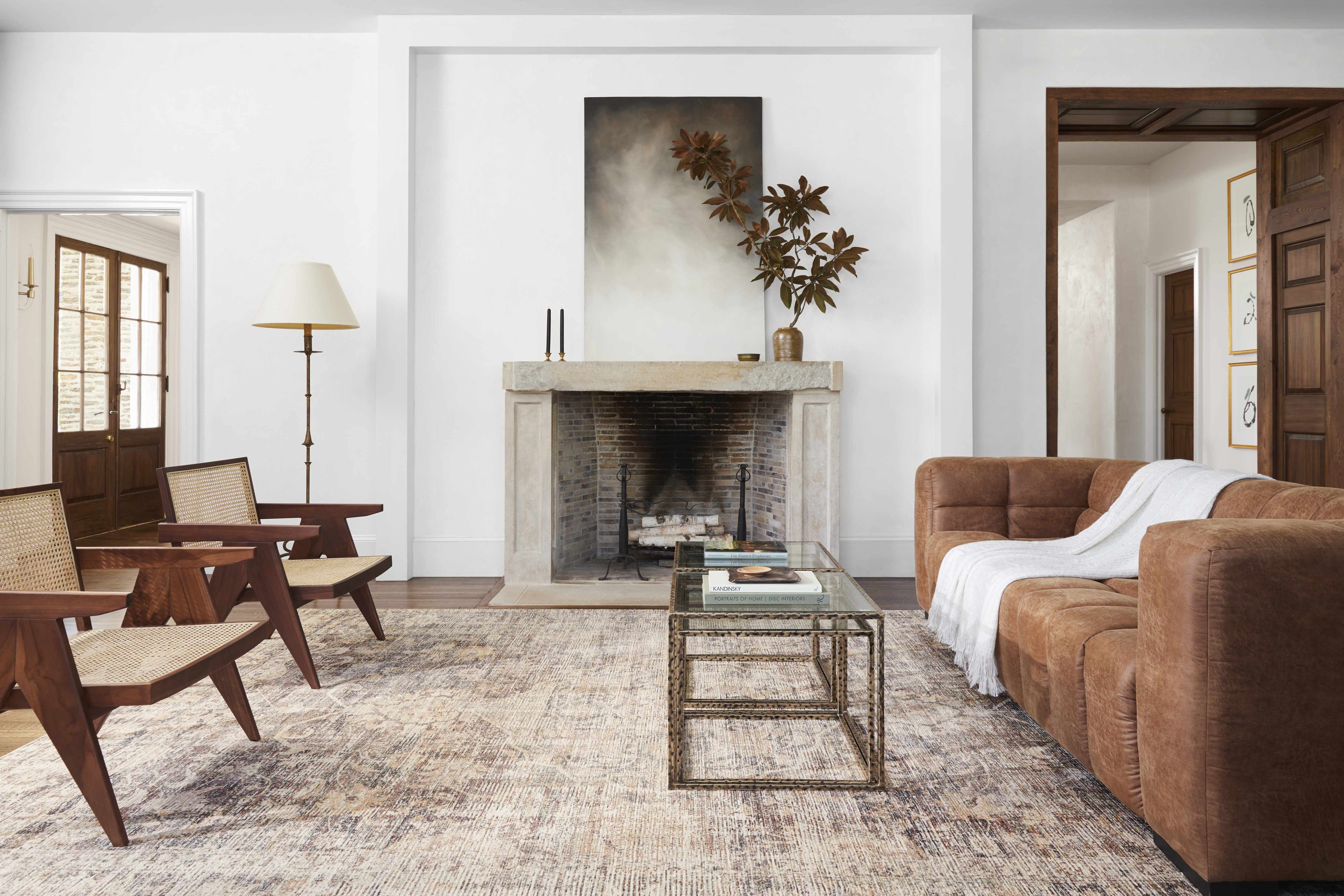 Marlene Medallion Brown Area Rug - Becki Owens x Livabliss - Image 3