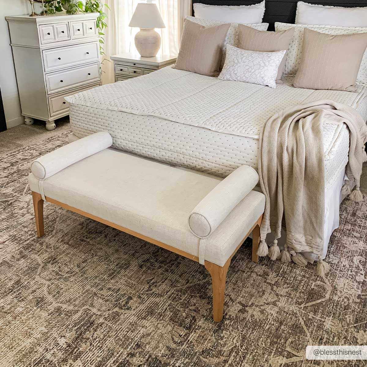 Marlene Medallion Brown Area Rug - Becki Owens x Livabliss - Image 5