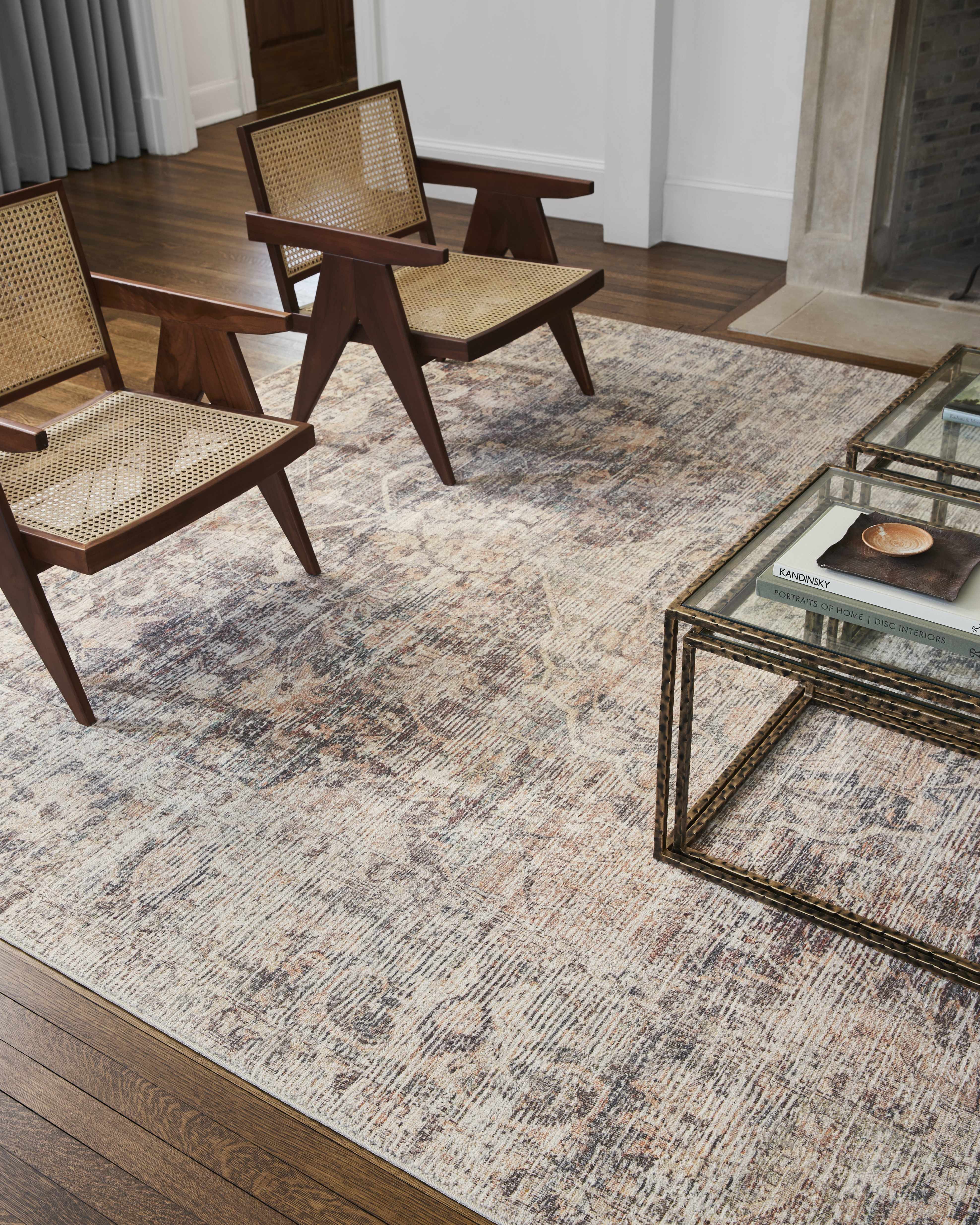 Marlene Medallion Brown Area Rug - Becki Owens x Livabliss - Image 7