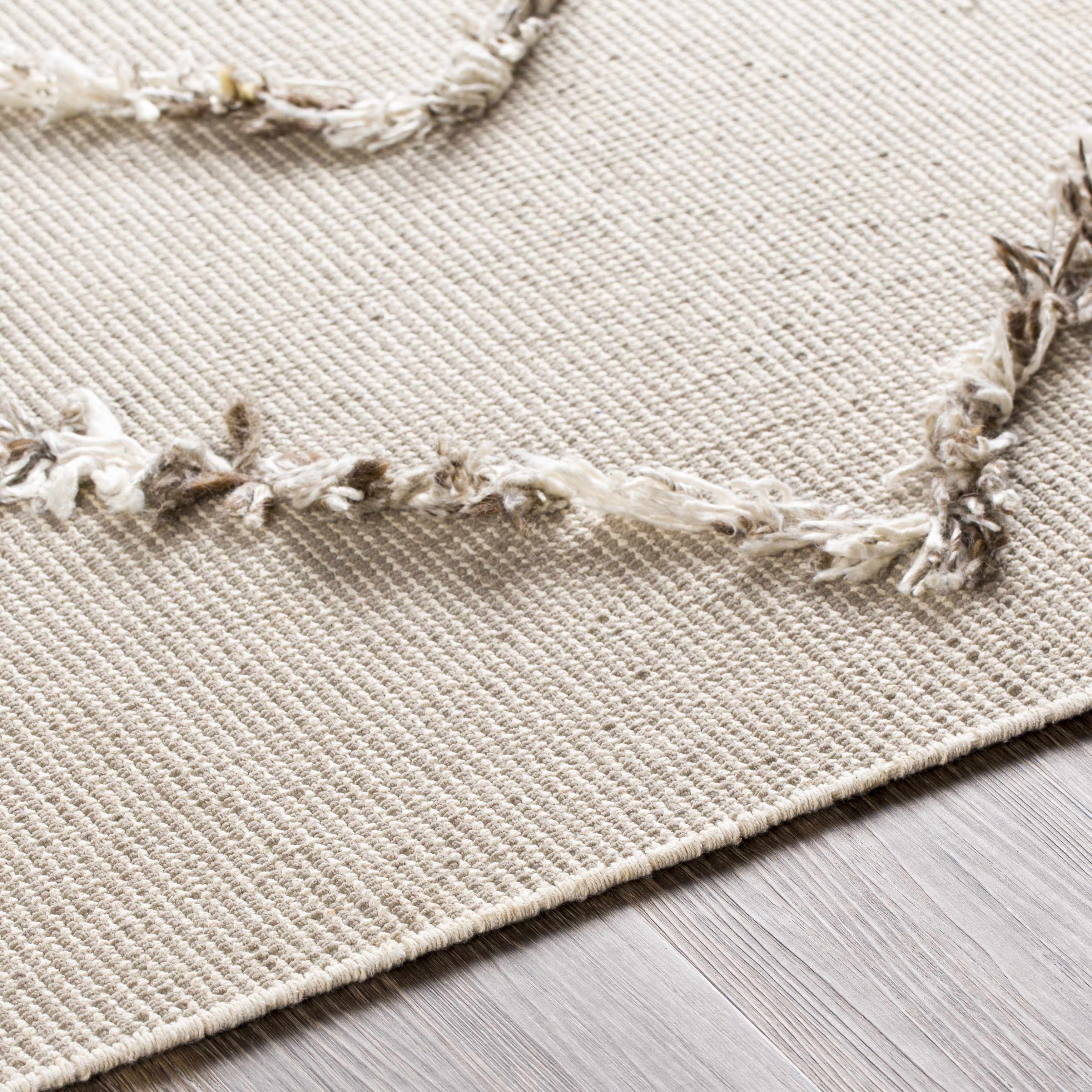 Marleston Taupe High-Low Rug - Clearance - Image 4