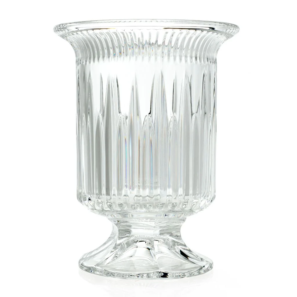 Marquis by Waterford Glimmer 8.5" Crystal Footed Hurricane - Image 3