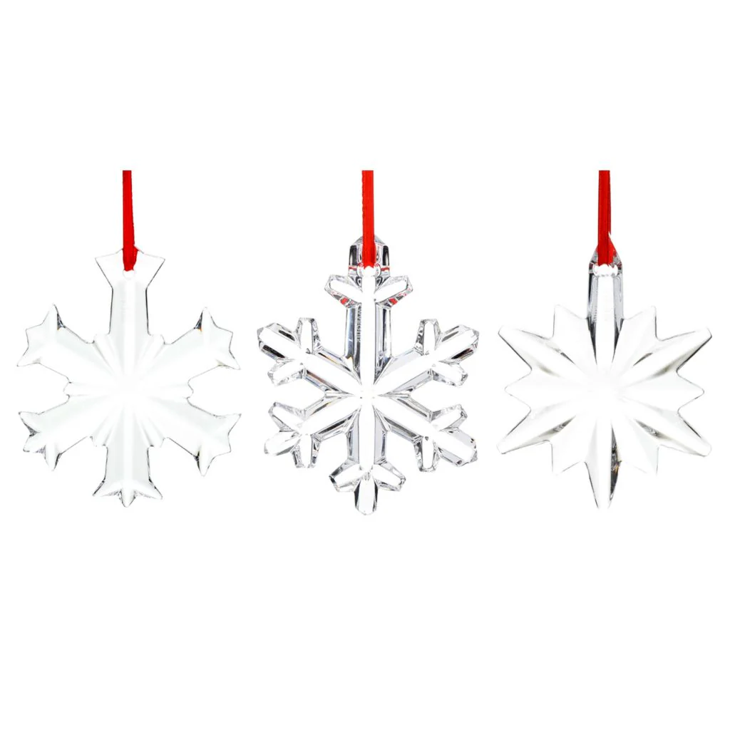 Marquis by Waterford Set of 3 Assorted Snowflake - Image 2