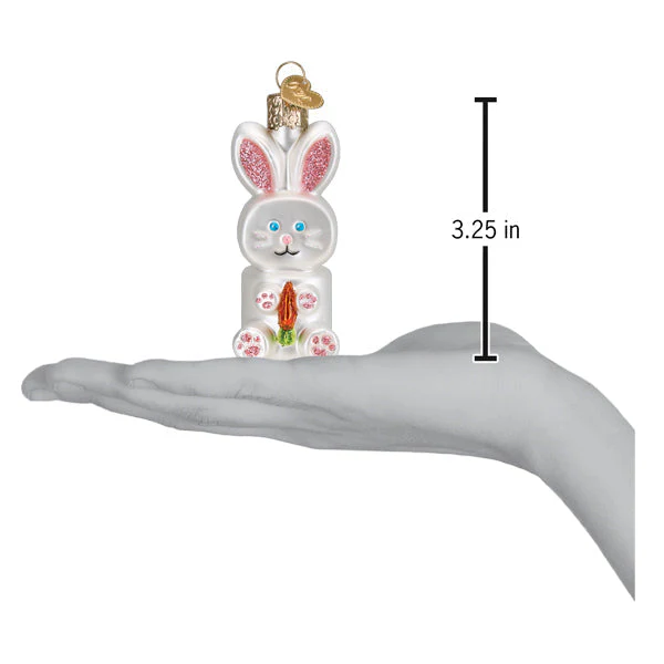Marshmallow Bunny Ornament - Image 6