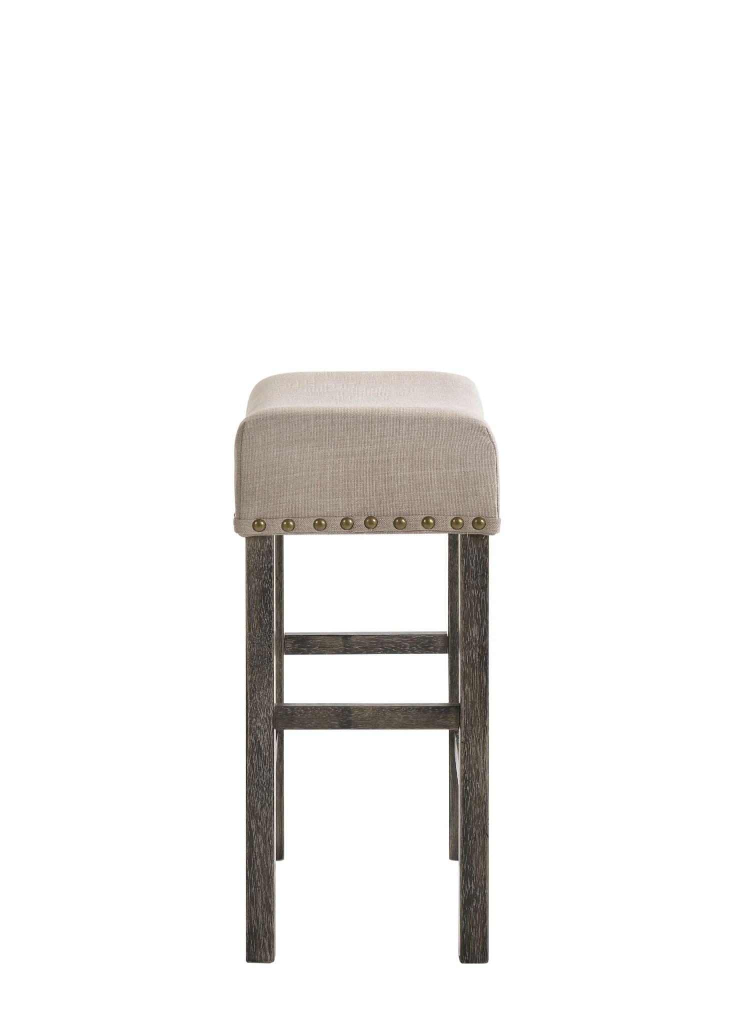 Martha II - Weathered Counter Height Stool (Set of 2) - Gray / Tan - Image 2