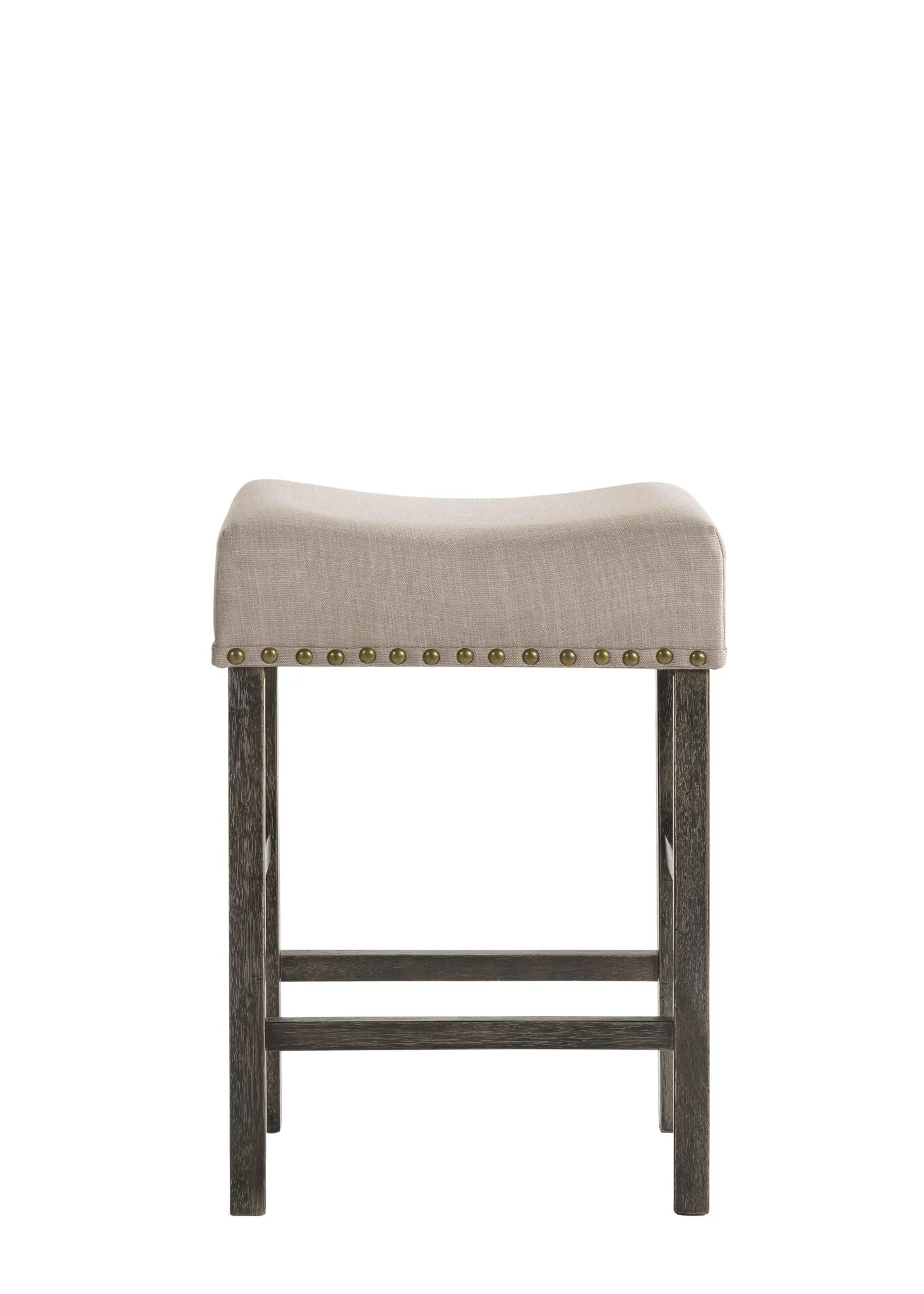 Martha II - Weathered Counter Height Stool (Set of 2) - Gray / Tan - Image 3