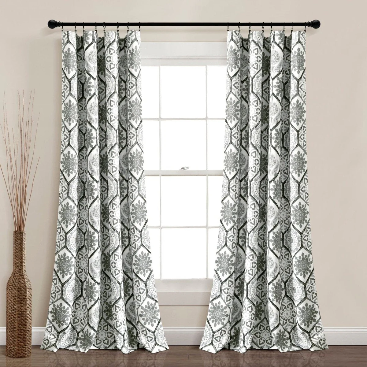 Marvel Light Filtering Window Curtain Panel Set - Image 3