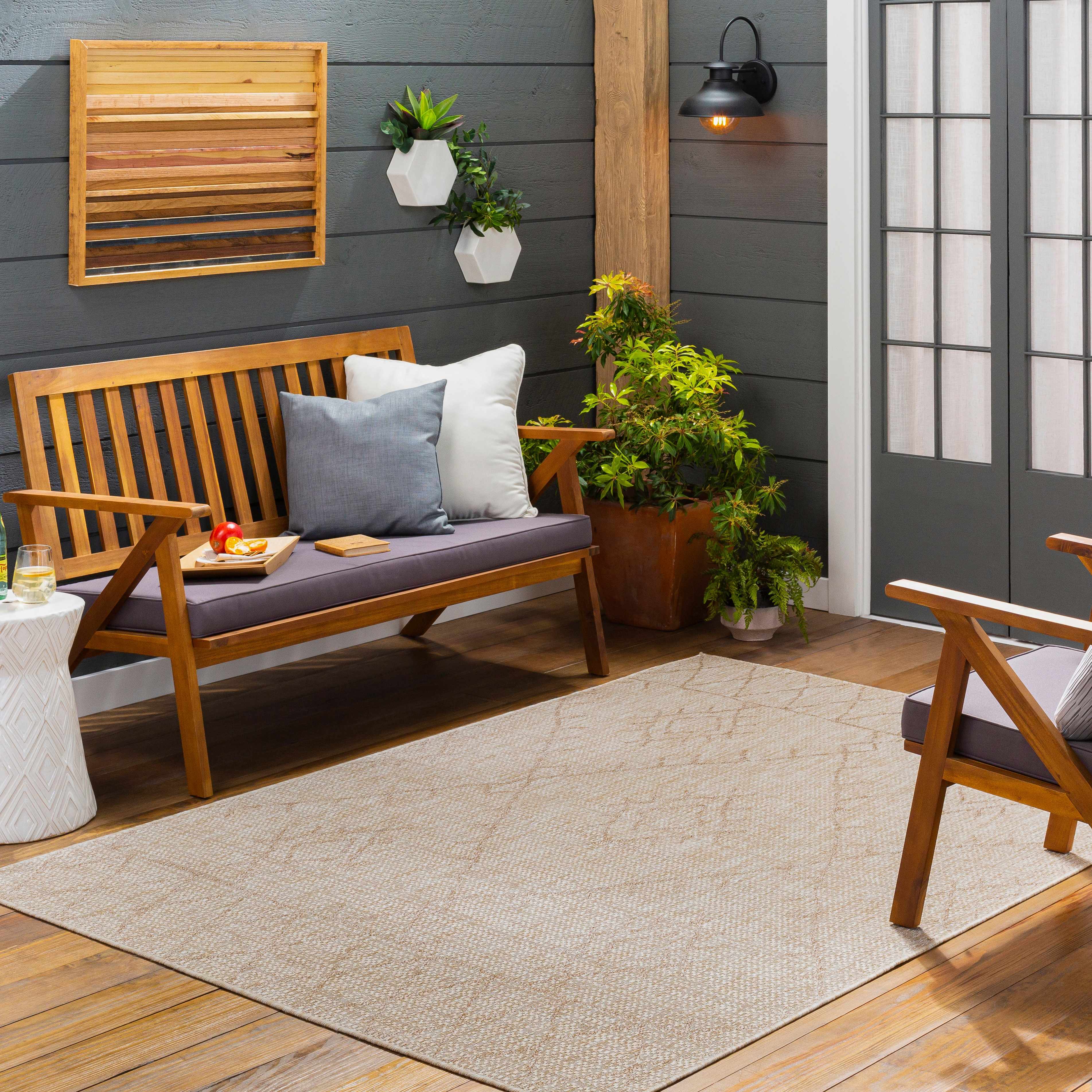 Marwood Brown Nordic Rug - Clearance - Image 2