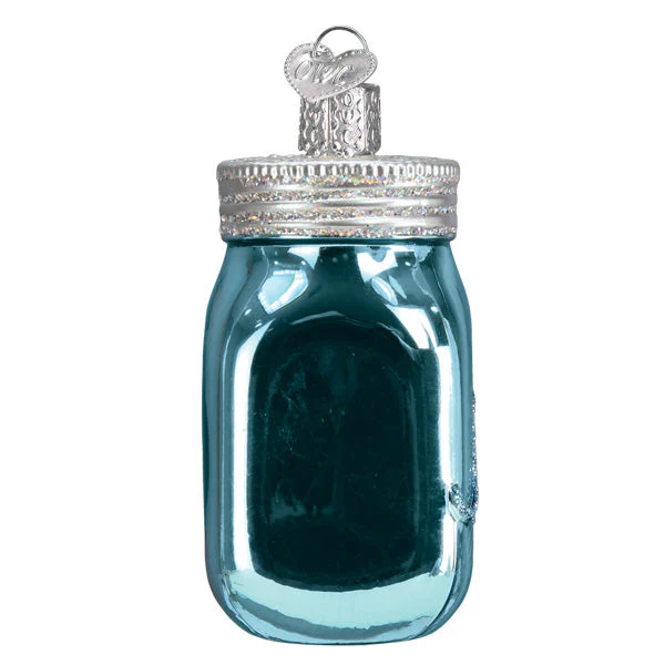 Mason Jar Ornament by Old World Christmas - Image 5