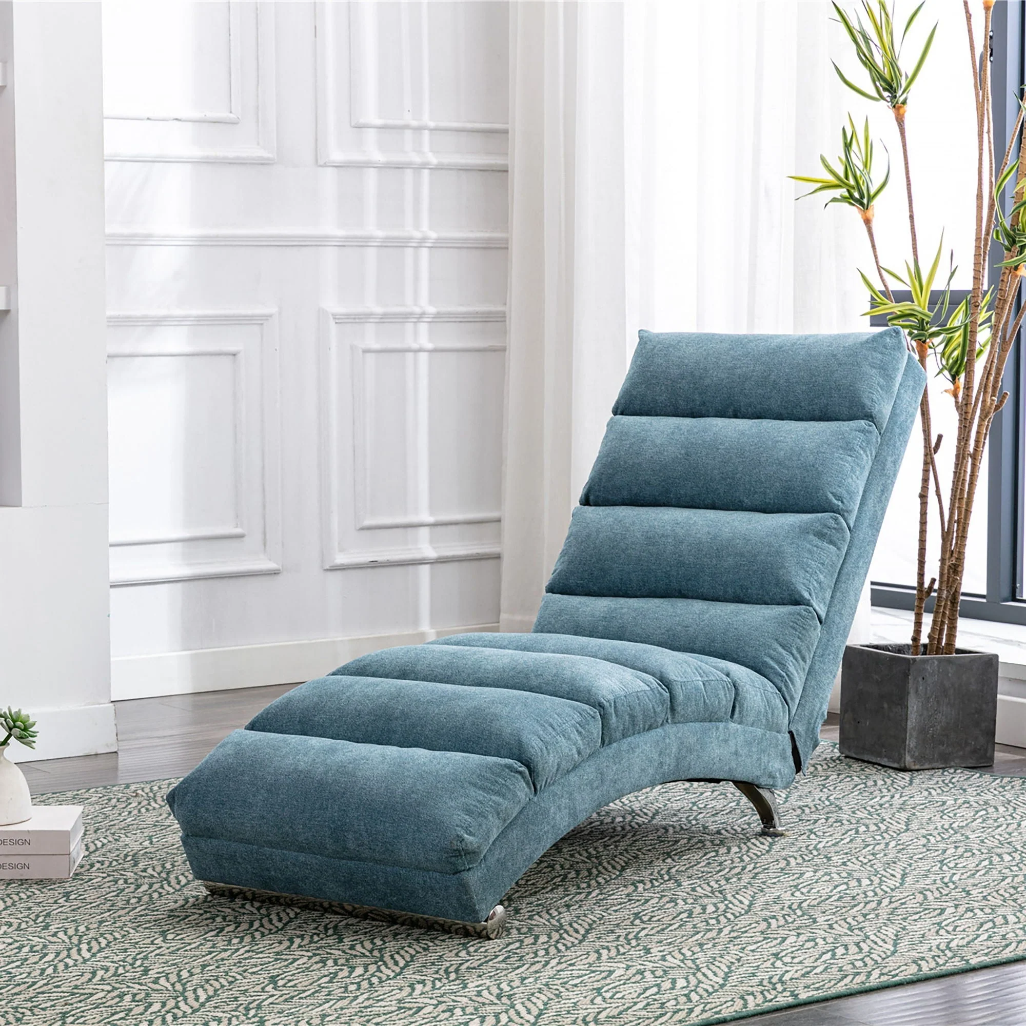 Massage Chaise Lounge Indoor With Remote Control, Ergonomic Electric Massage Lounger - Image 14