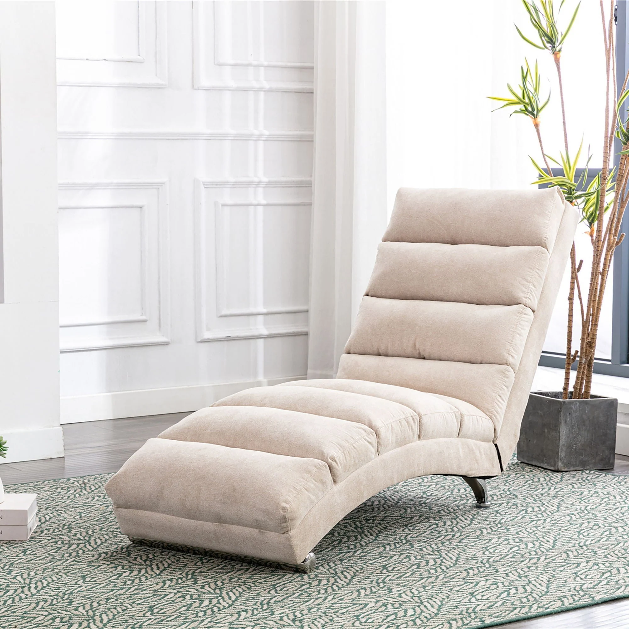 Massage Chaise Lounge Indoor With Remote Control, Ergonomic Electric Massage Lounger - Image 15