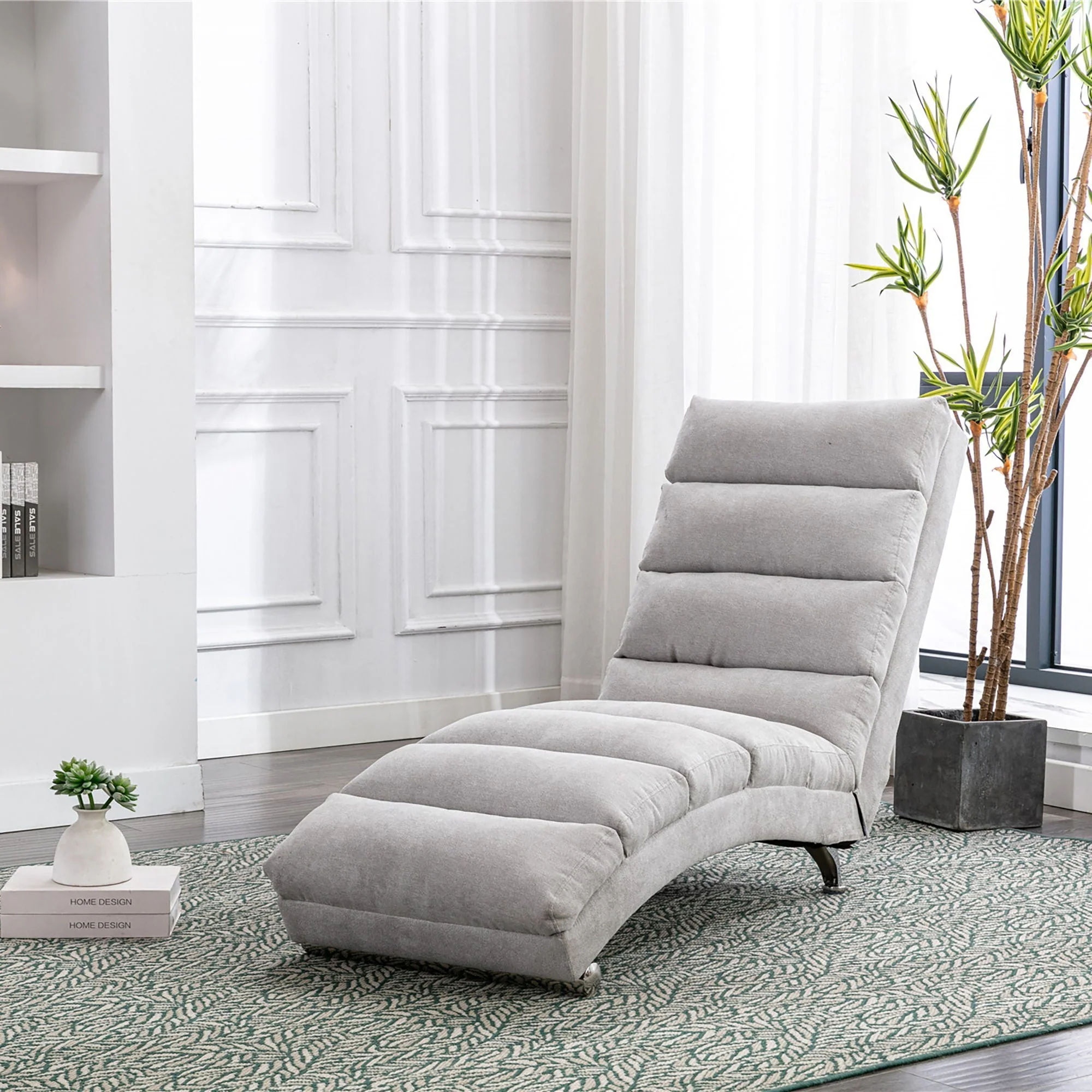 Massage Chaise Lounge Indoor With Remote Control, Ergonomic Electric Massage Lounger - Image 17