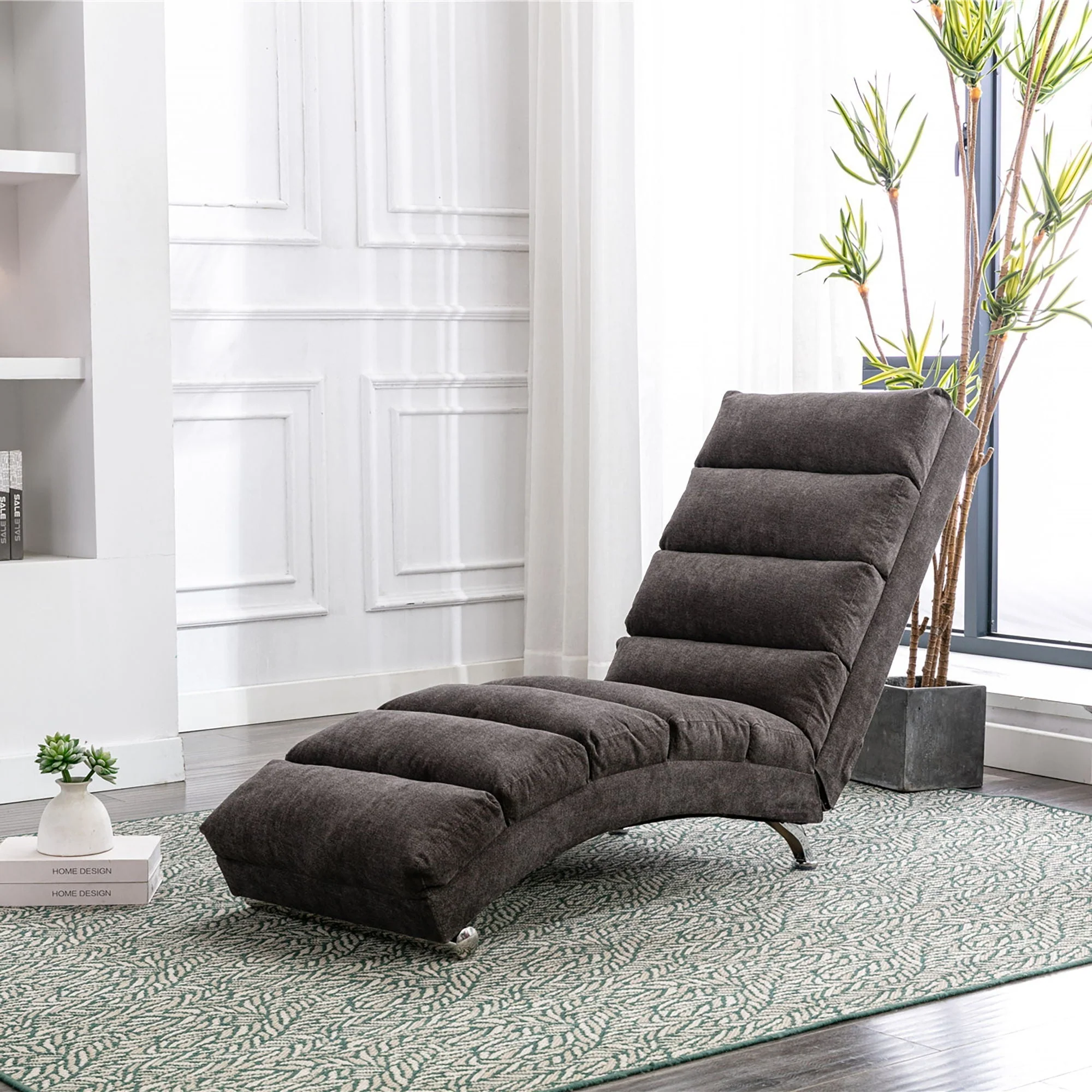 Massage Chaise Lounge Indoor With Remote Control, Ergonomic Electric Massage Lounger - Image 19