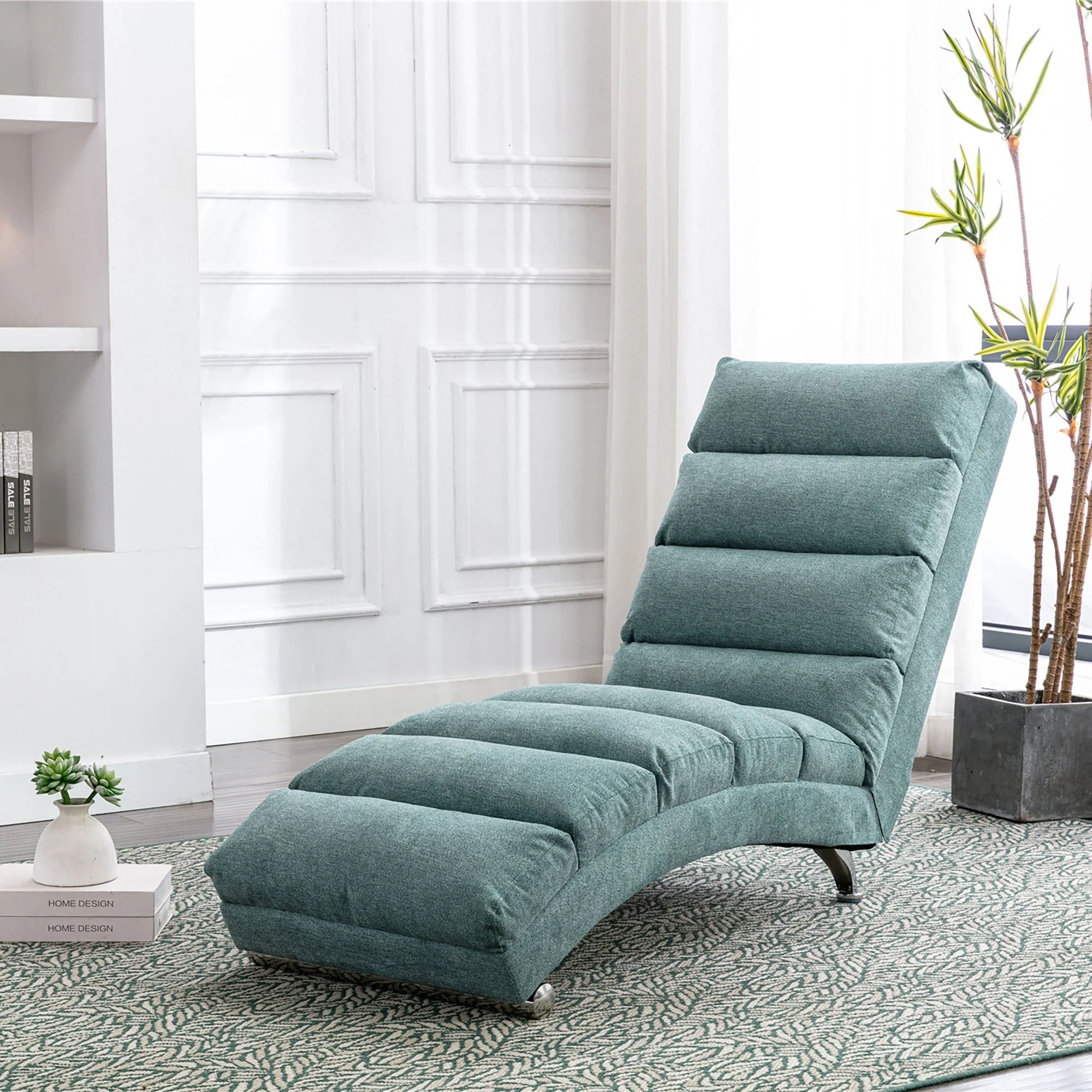 Massage Chaise Lounge Indoor With Remote Control, Ergonomic Electric Massage Lounger - Image 29