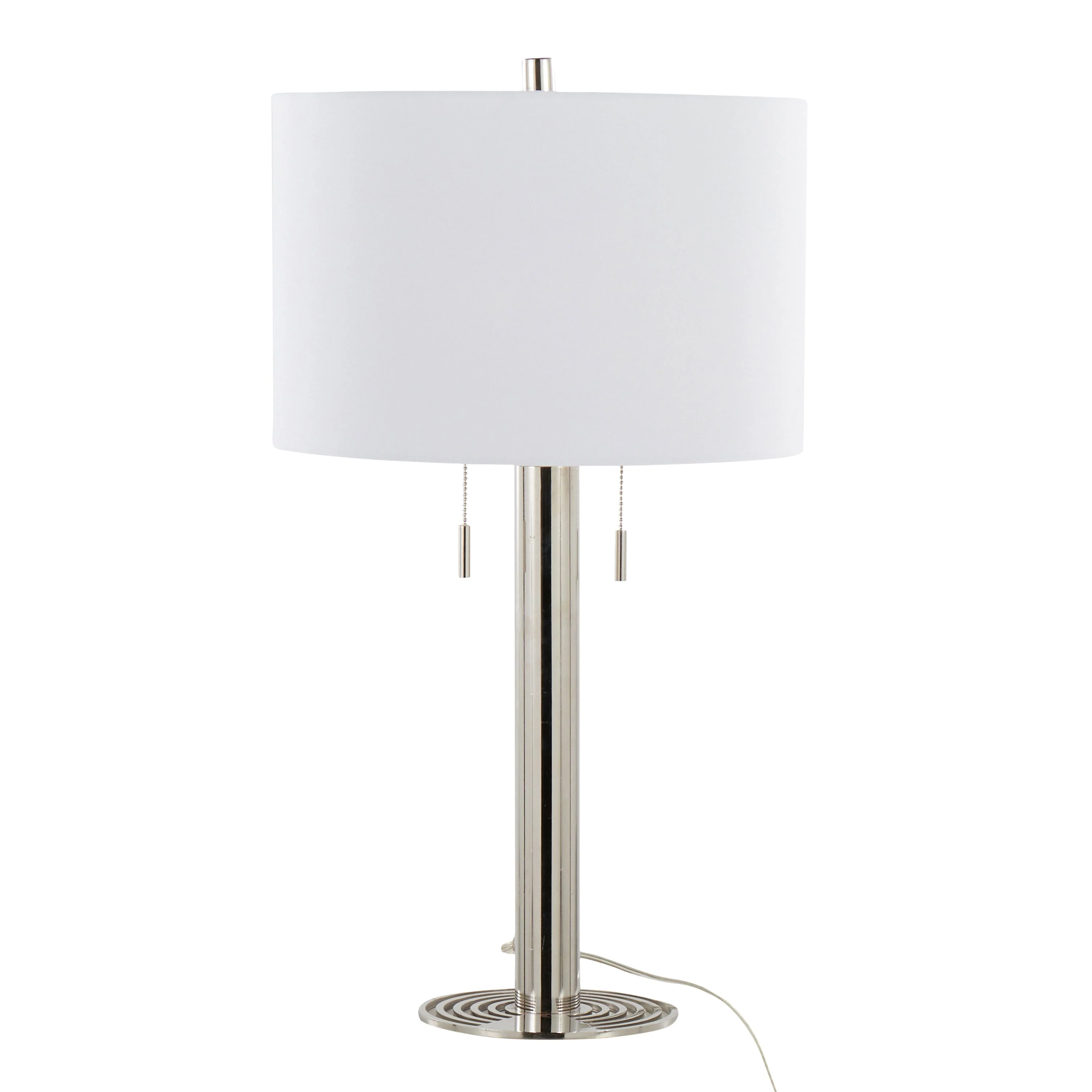 Master 29" Contemporary Metal Table Lamp Set of 2 - Image 2