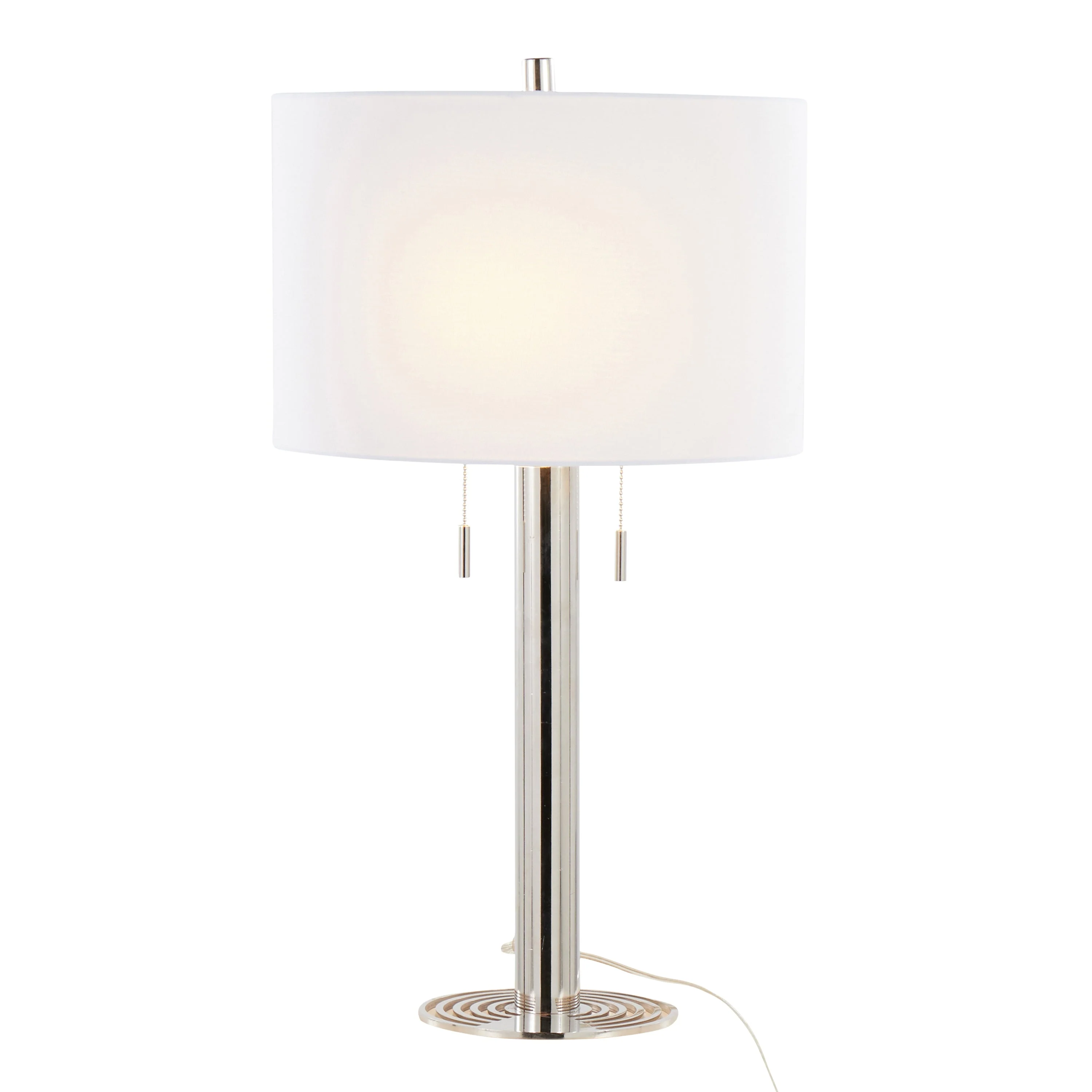 Master 29" Contemporary Metal Table Lamp Set of 2 - Image 3