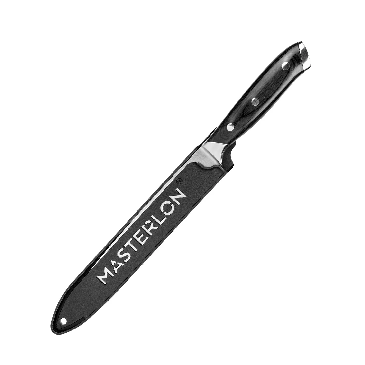 MASTERPAN Slicer Knife With Stainless Steel blade & Cover, 8" (20cm) - Image 4