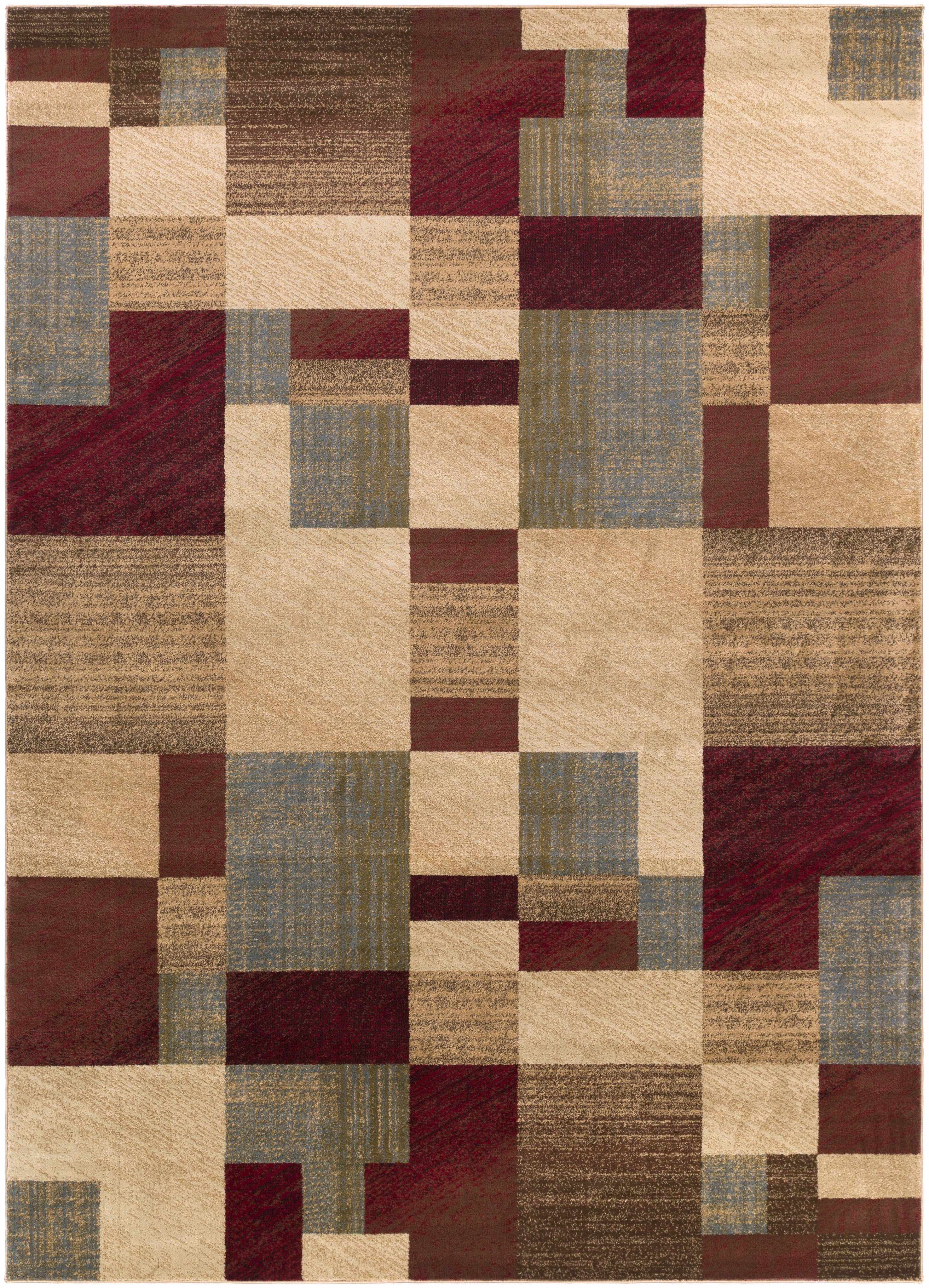 Maumee Brown Mosaic Performance Rug - Clearance - Image 11