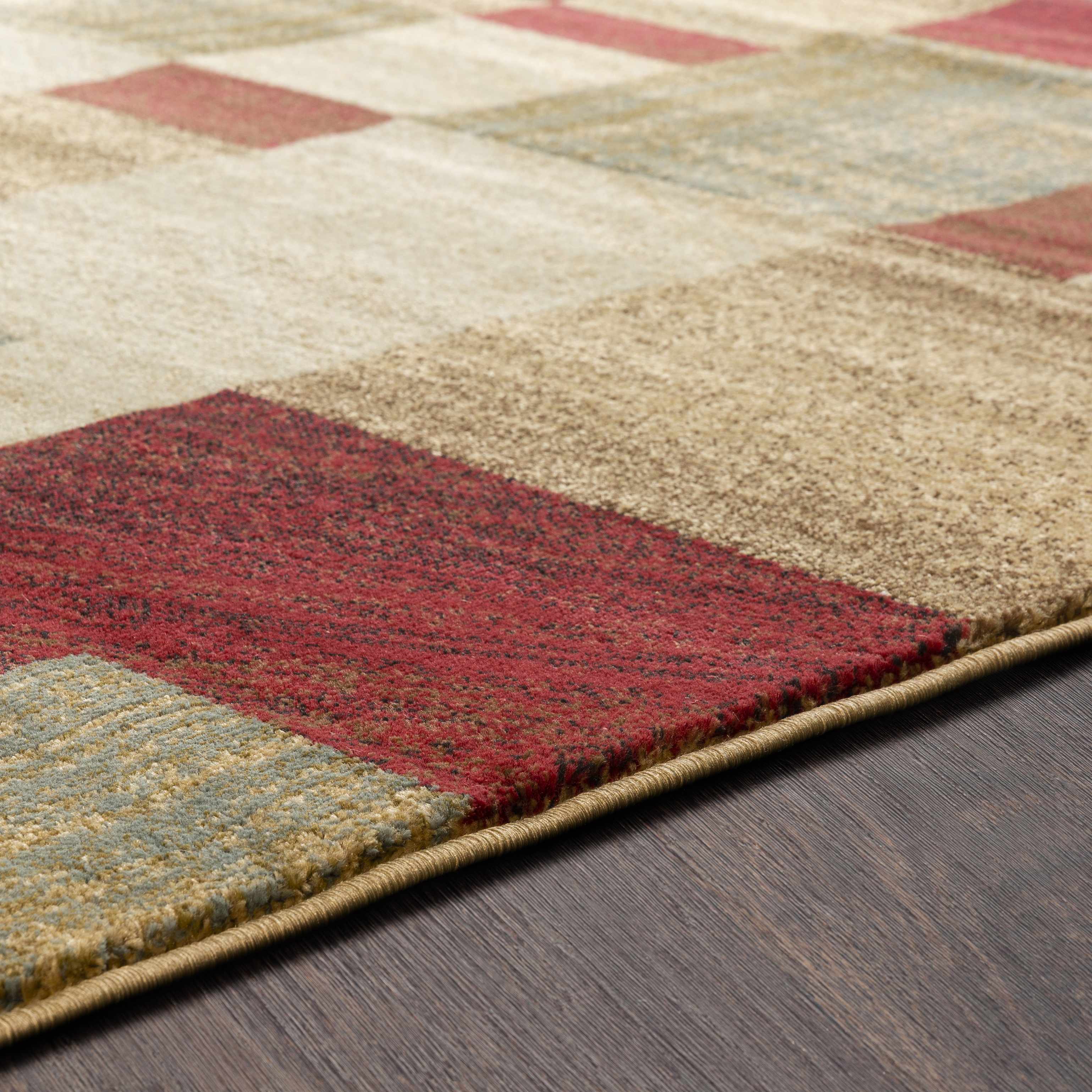 Maumee Brown Mosaic Performance Rug - Clearance - Image 3