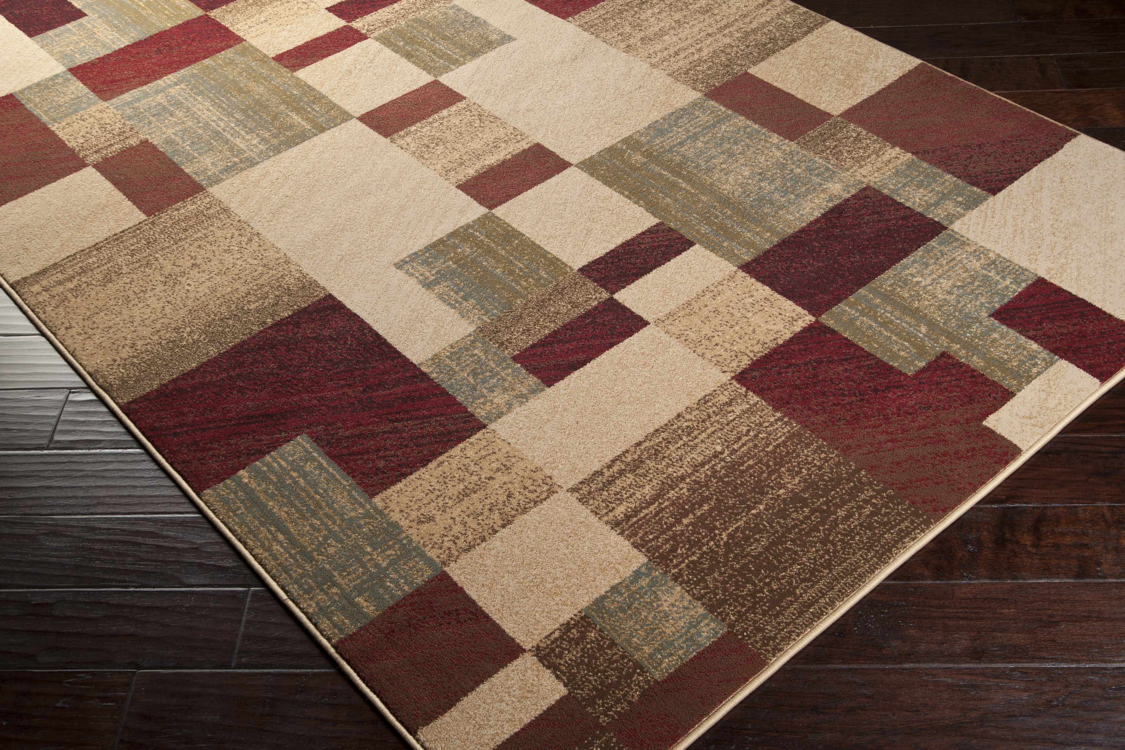 Maumee Brown Mosaic Performance Rug - Clearance - Image 6
