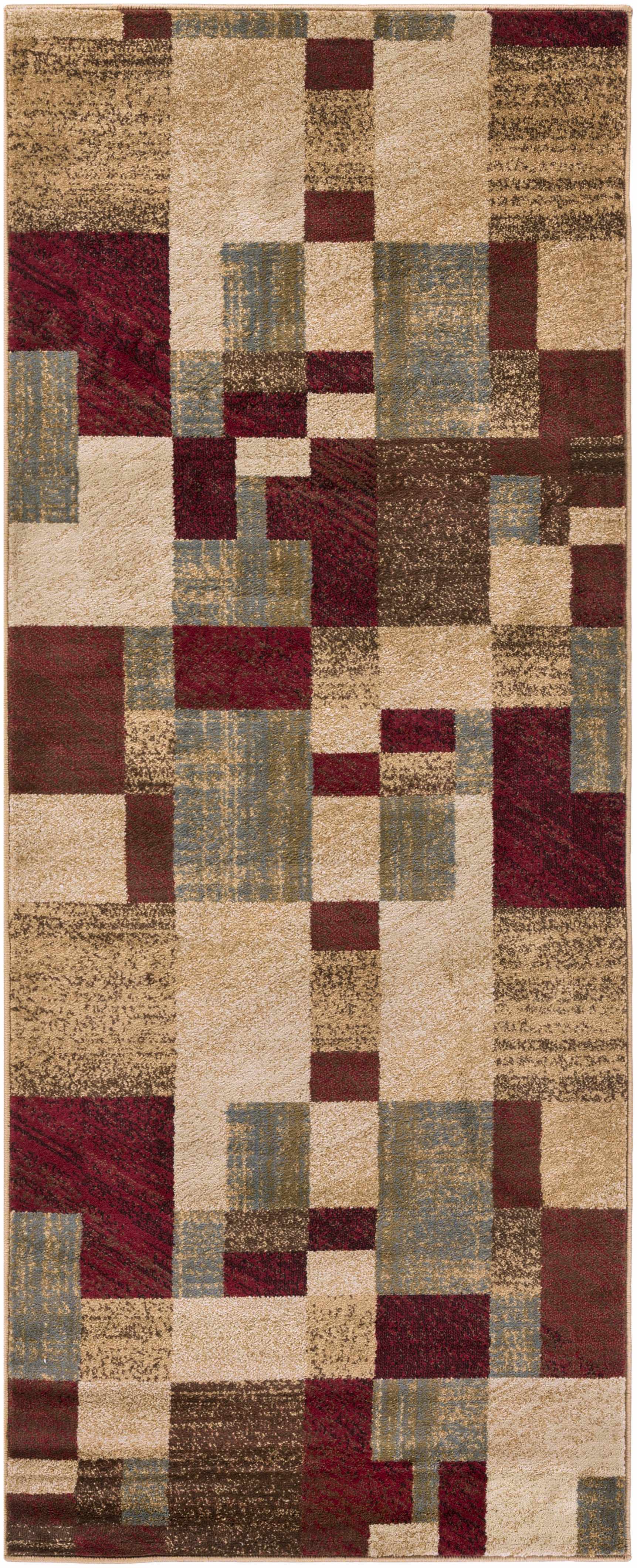 Maumee Brown Mosaic Performance Rug - Clearance - Image 9